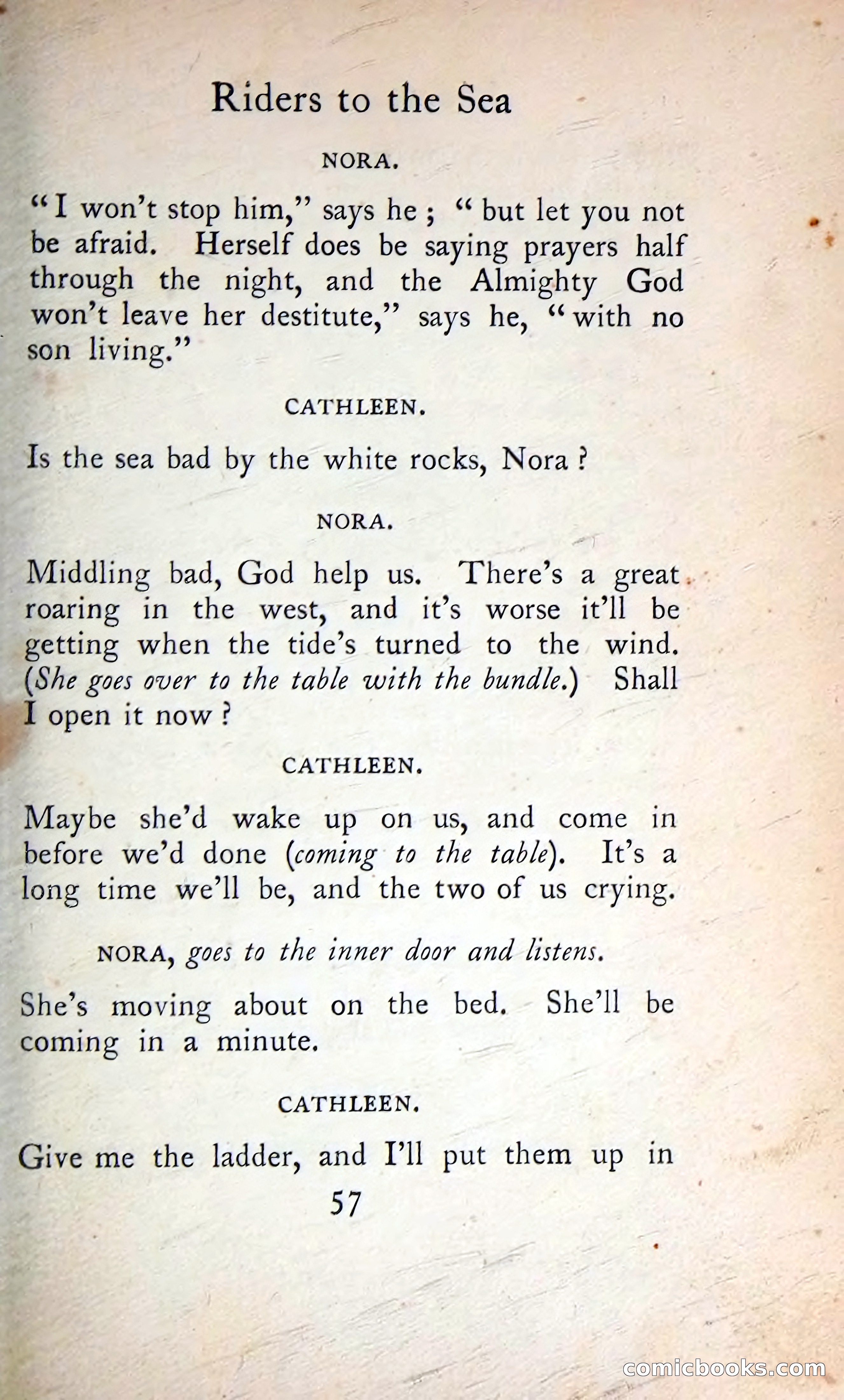 The Tinker's Wedding / Riders to the Sea / The Shadow of the Glen — page 76 of 133