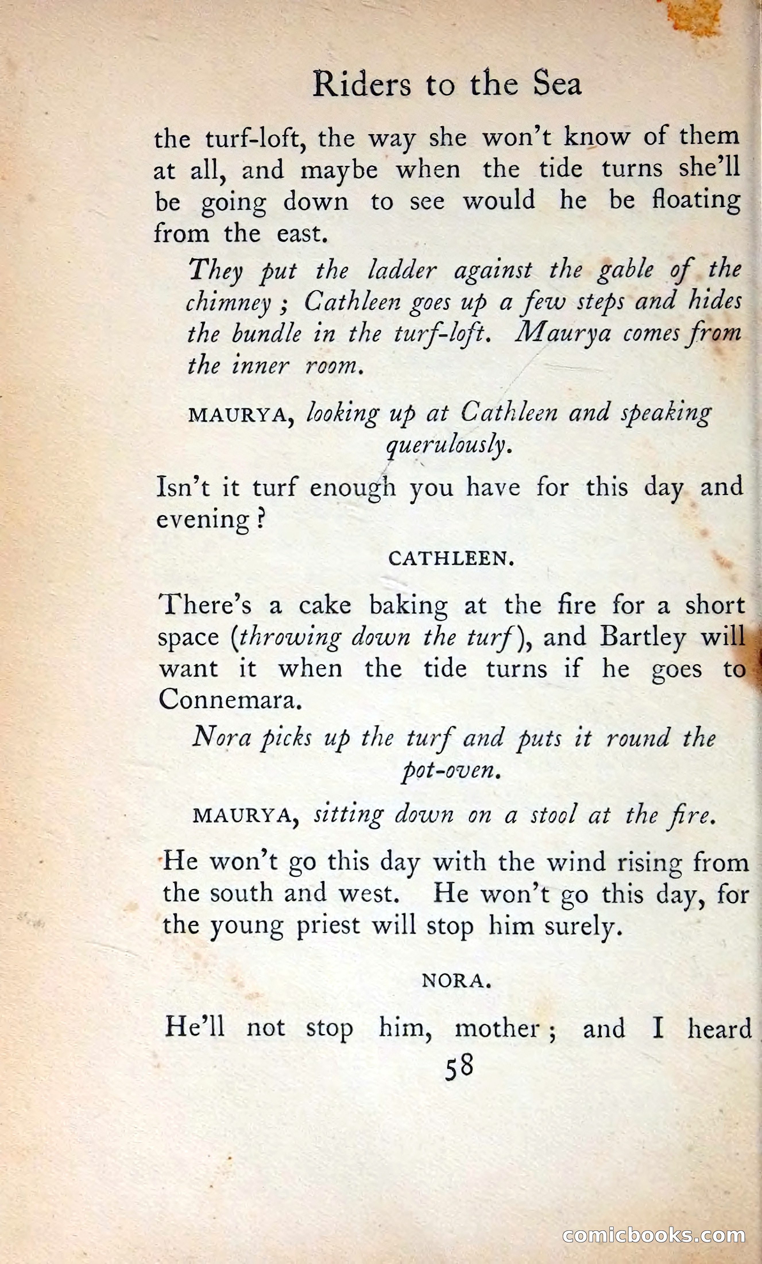The Tinker's Wedding / Riders to the Sea / The Shadow of the Glen — page 77 of 133