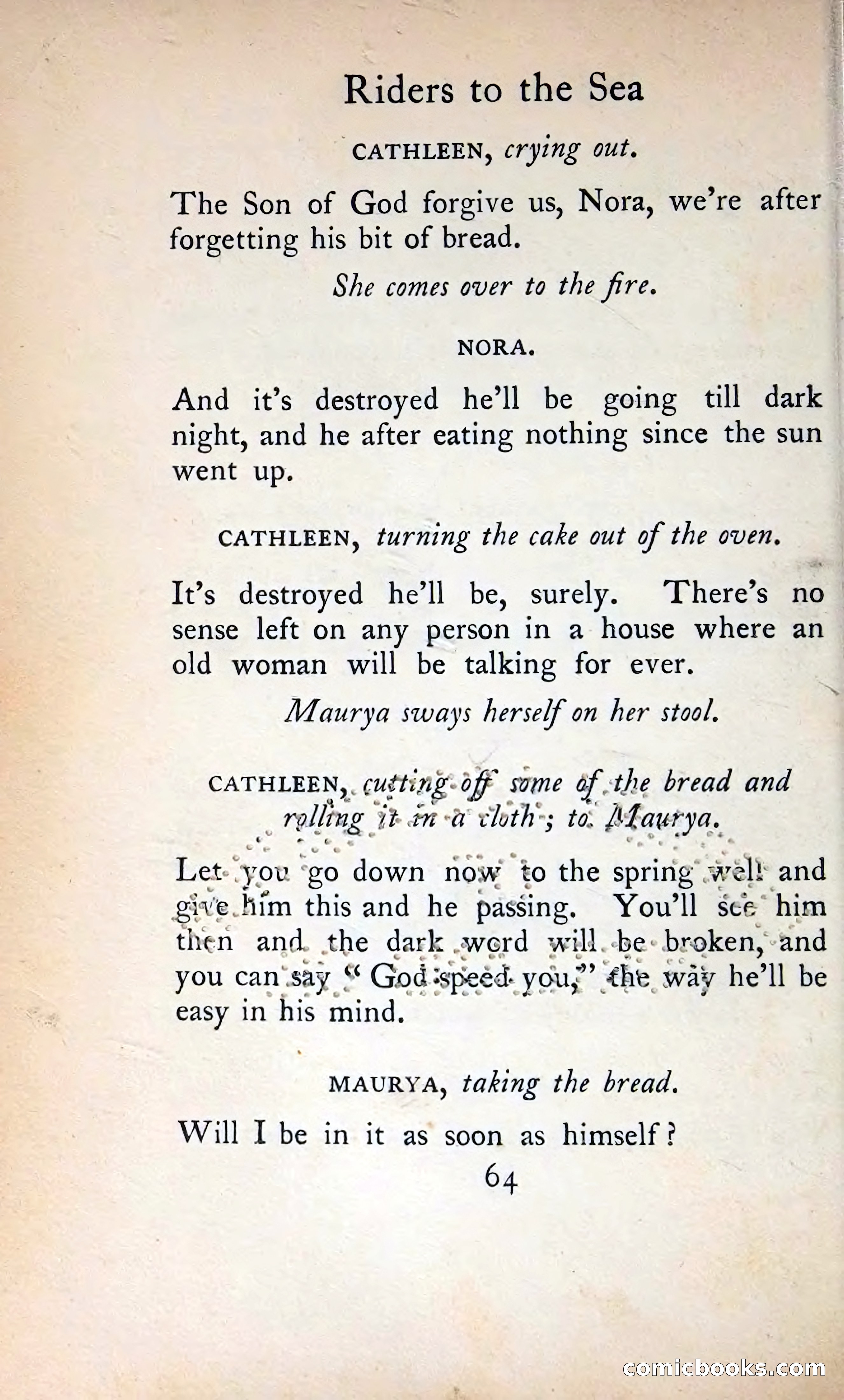 The Tinker's Wedding / Riders to the Sea / The Shadow of the Glen — page 83 of 133