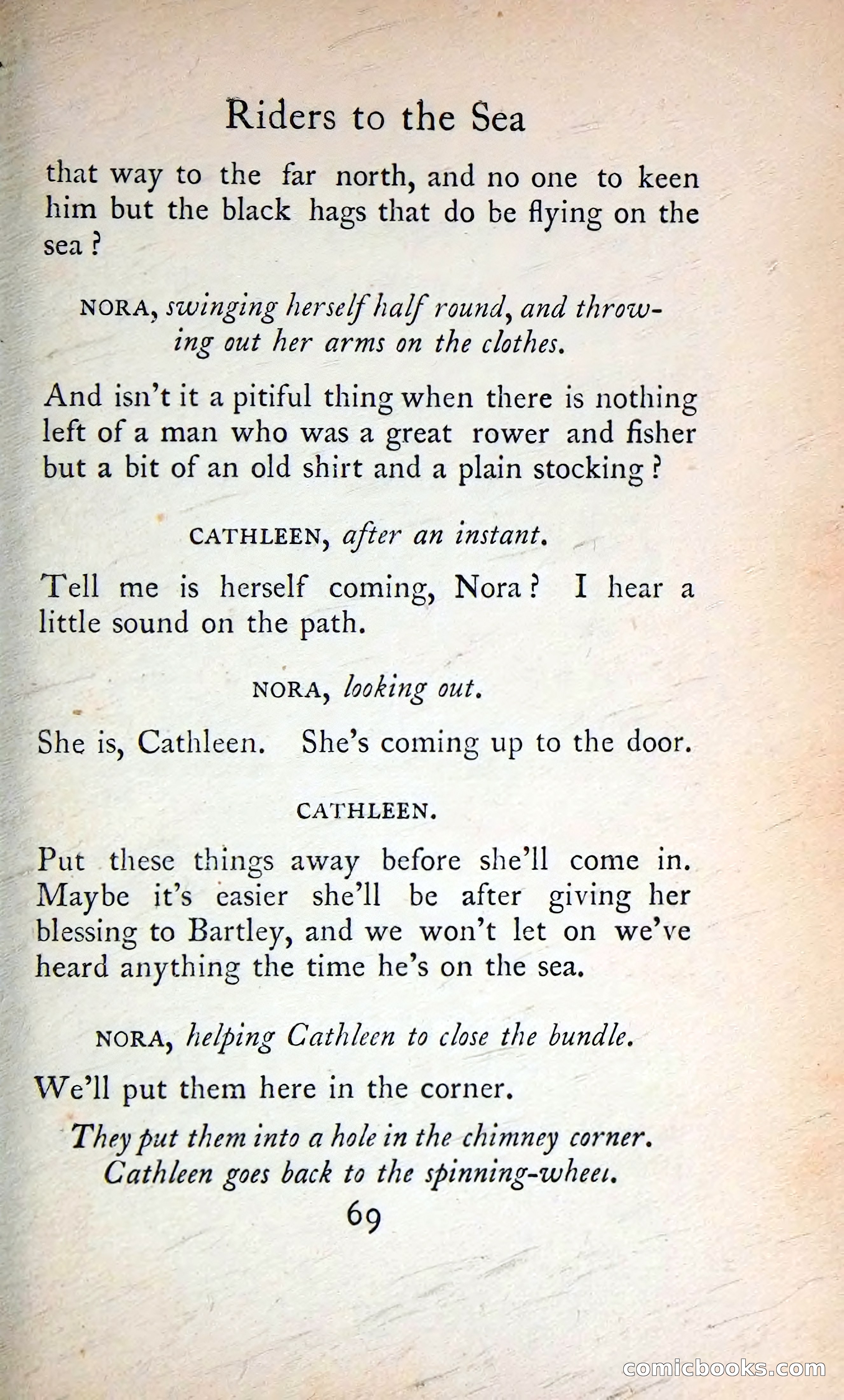 The Tinker's Wedding / Riders to the Sea / The Shadow of the Glen — page 88 of 133