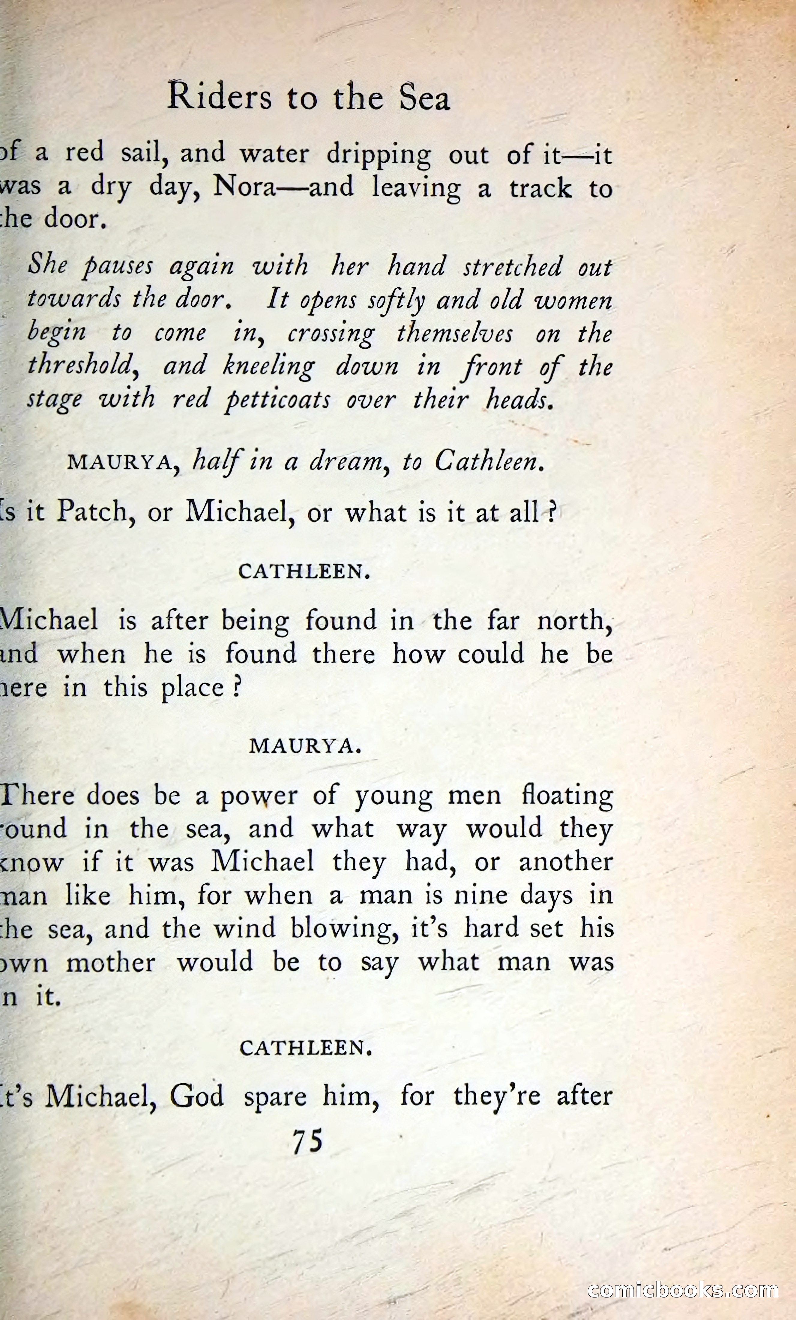 The Tinker's Wedding / Riders to the Sea / The Shadow of the Glen — page 94 of 133