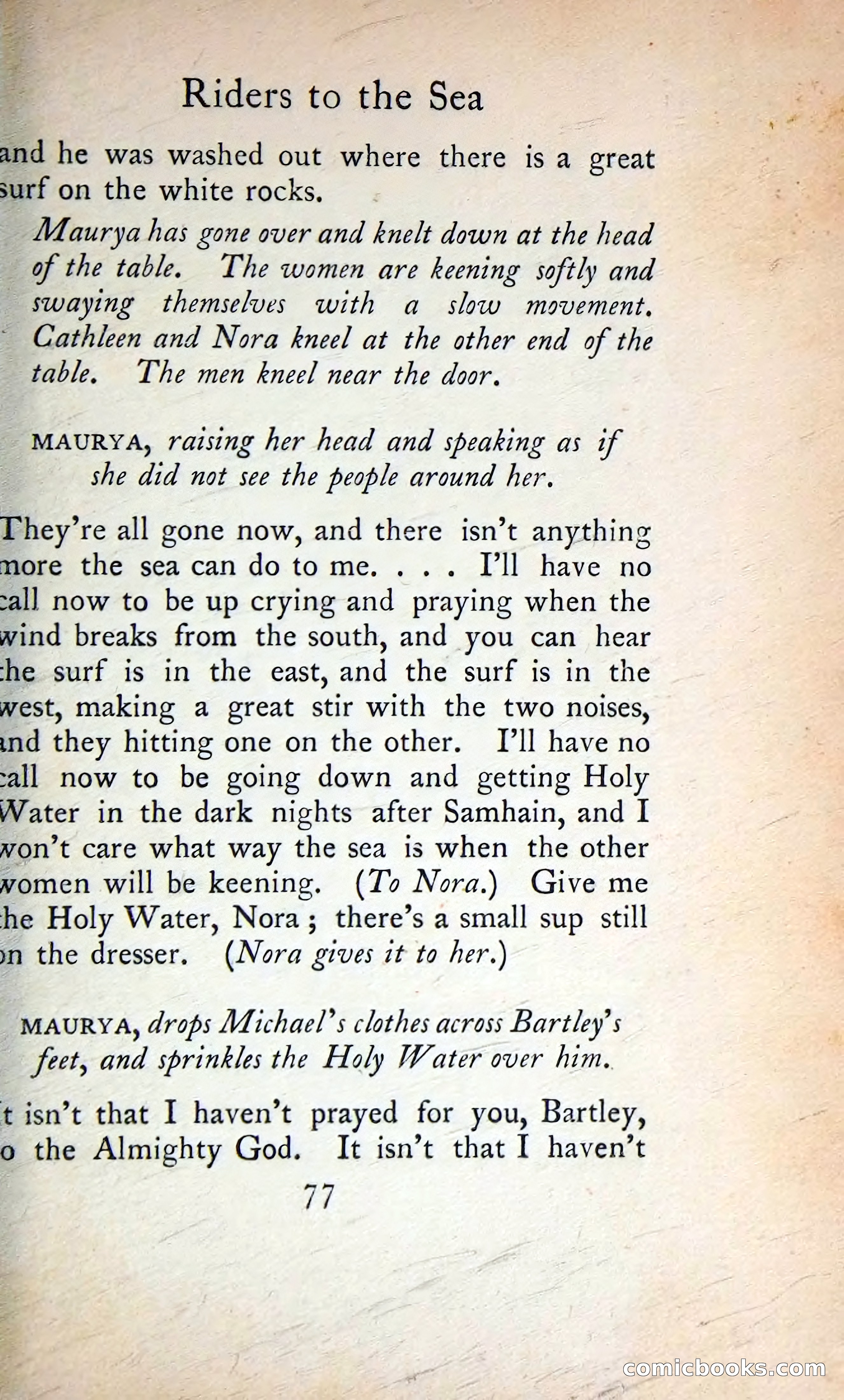 The Tinker's Wedding / Riders to the Sea / The Shadow of the Glen — page 96 of 133