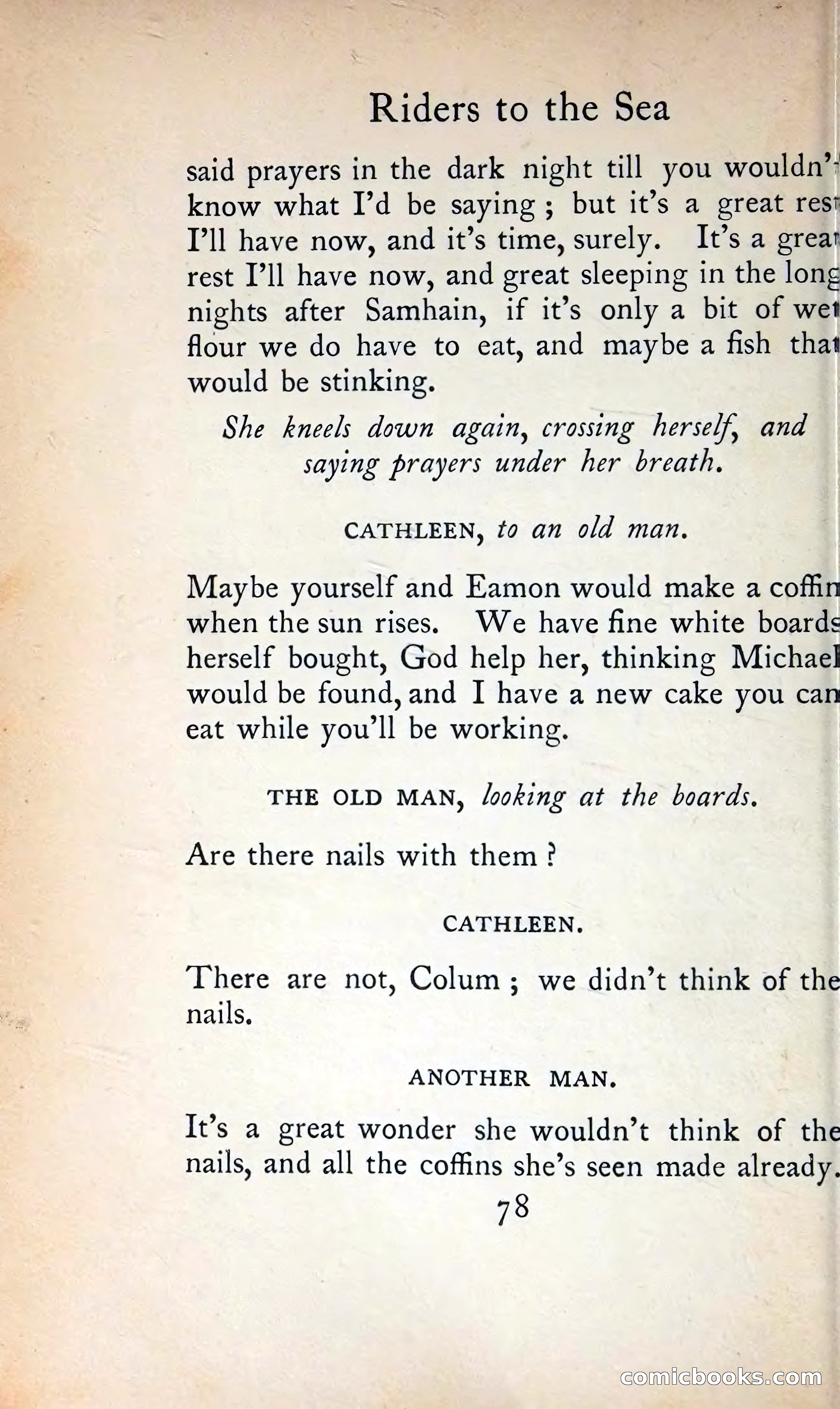 The Tinker's Wedding / Riders to the Sea / The Shadow of the Glen — page 97 of 133