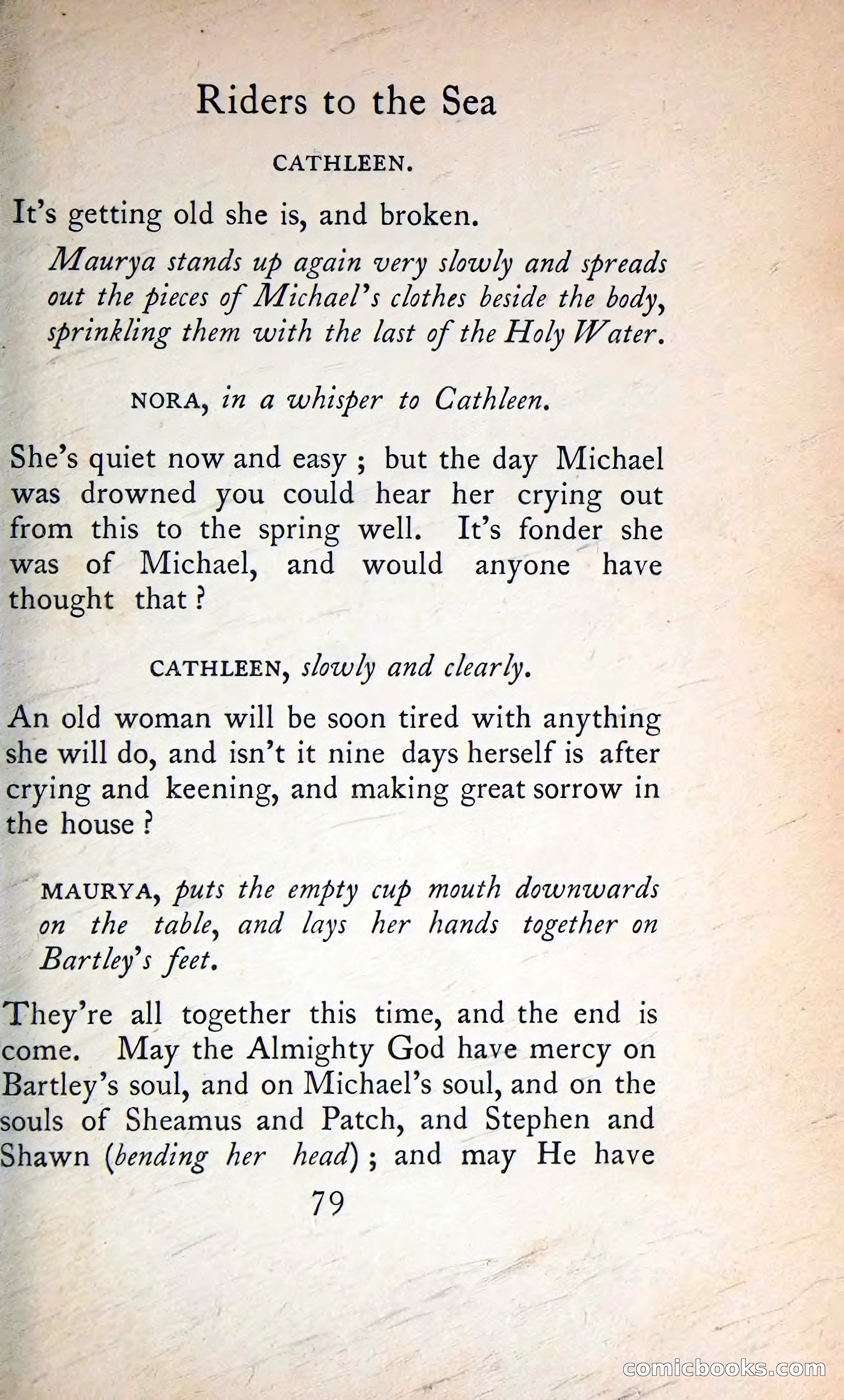 The Tinker's Wedding / Riders to the Sea / The Shadow of the Glen — page 98 of 133