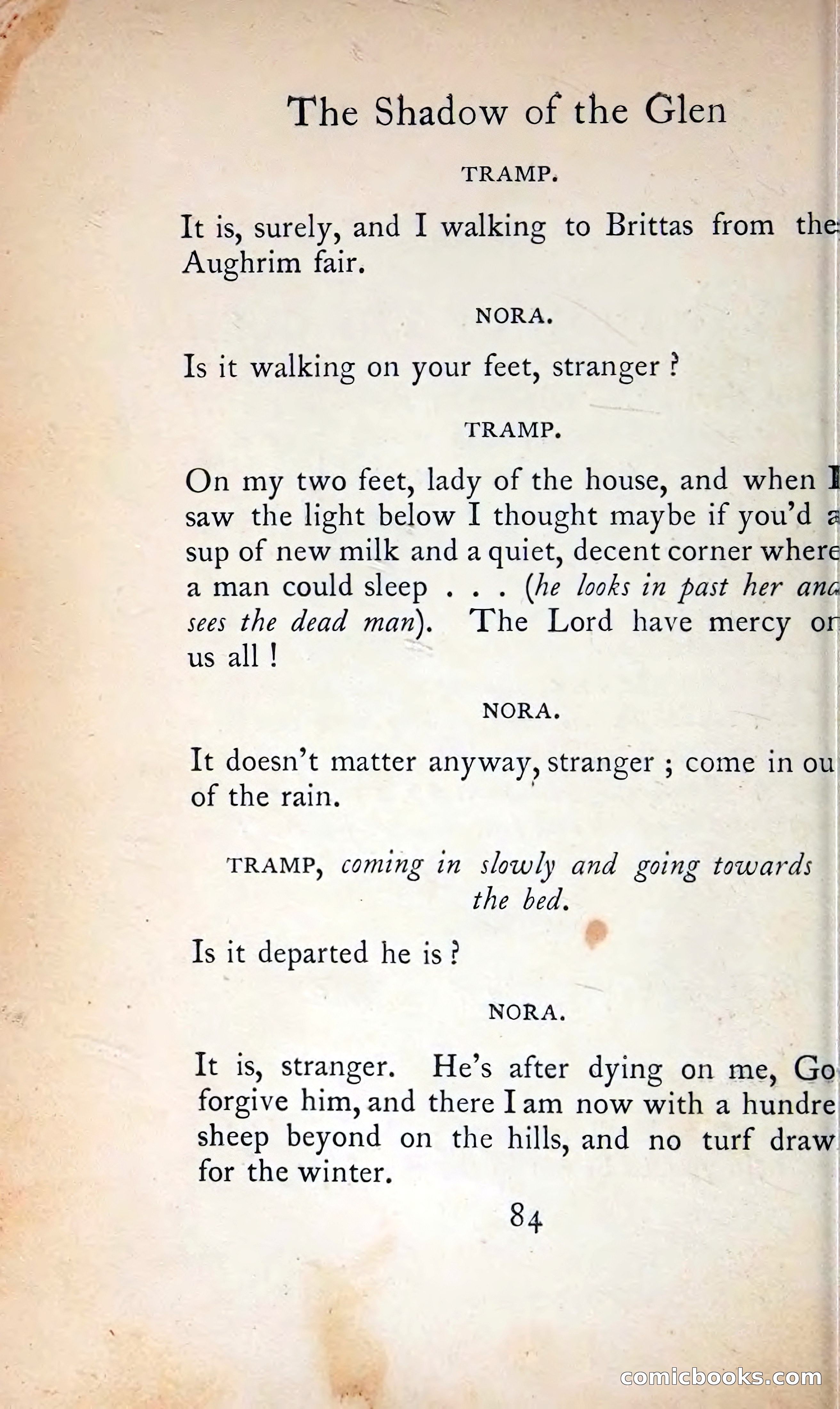 The Tinker's Wedding / Riders to the Sea / The Shadow of the Glen — page 103 of 133