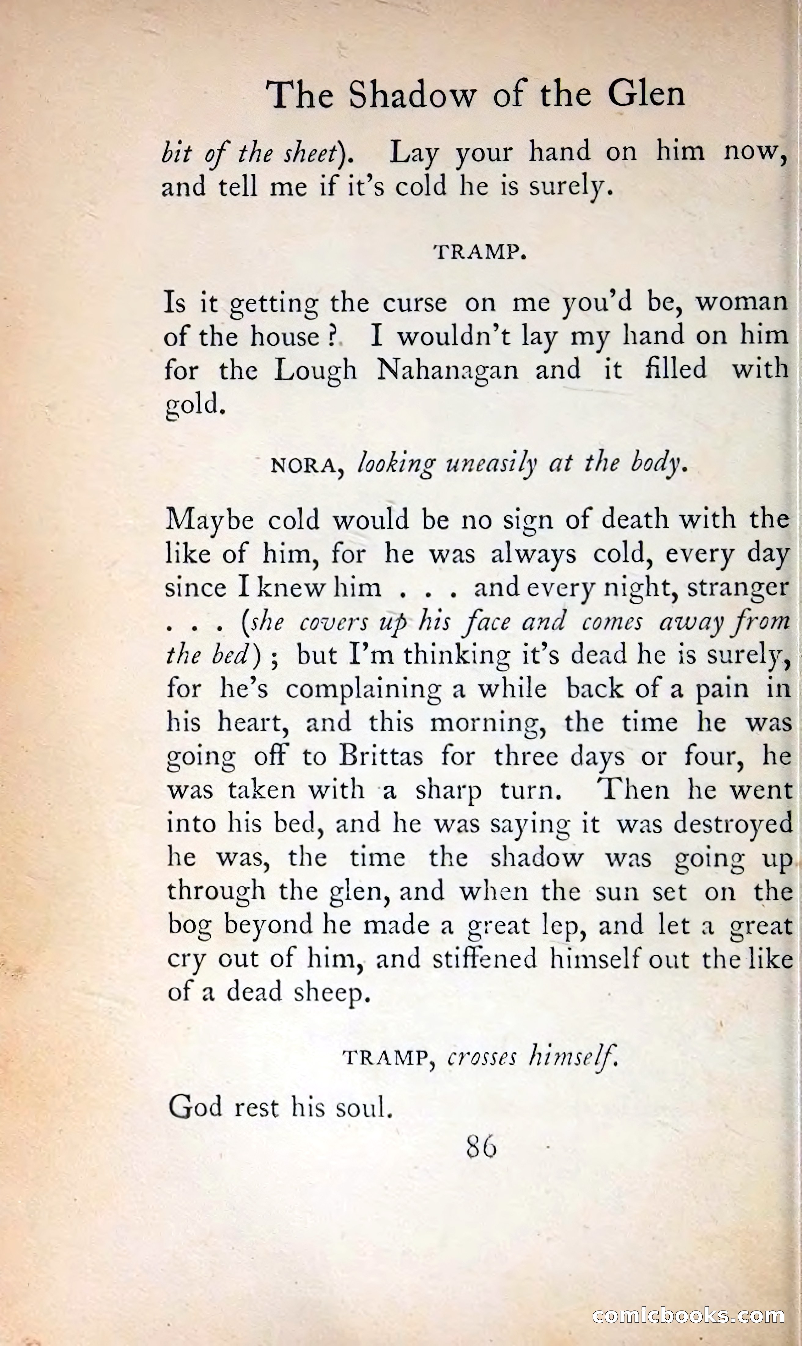The Tinker's Wedding / Riders to the Sea / The Shadow of the Glen — page 105 of 133