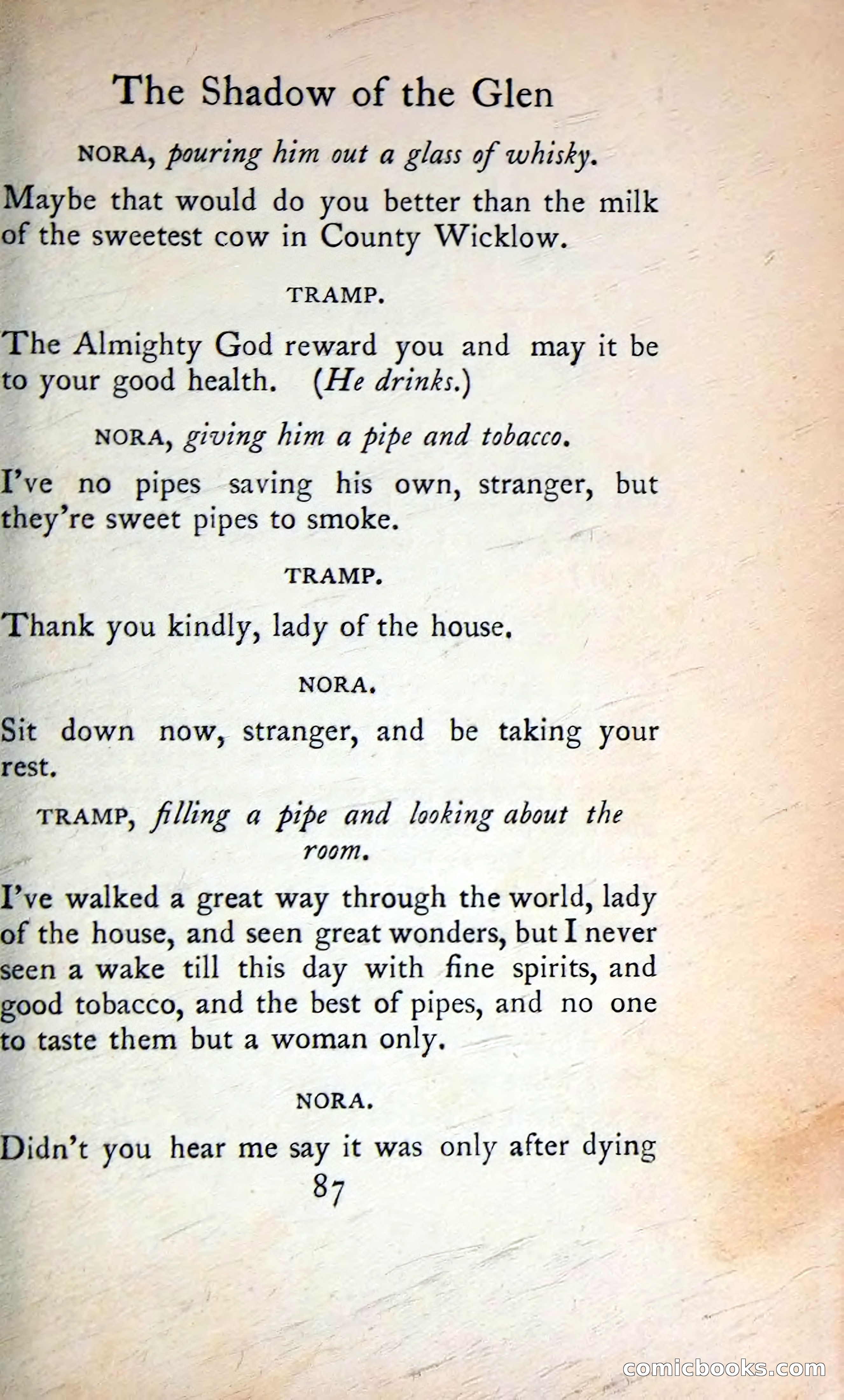 The Tinker's Wedding / Riders to the Sea / The Shadow of the Glen — page 106 of 133