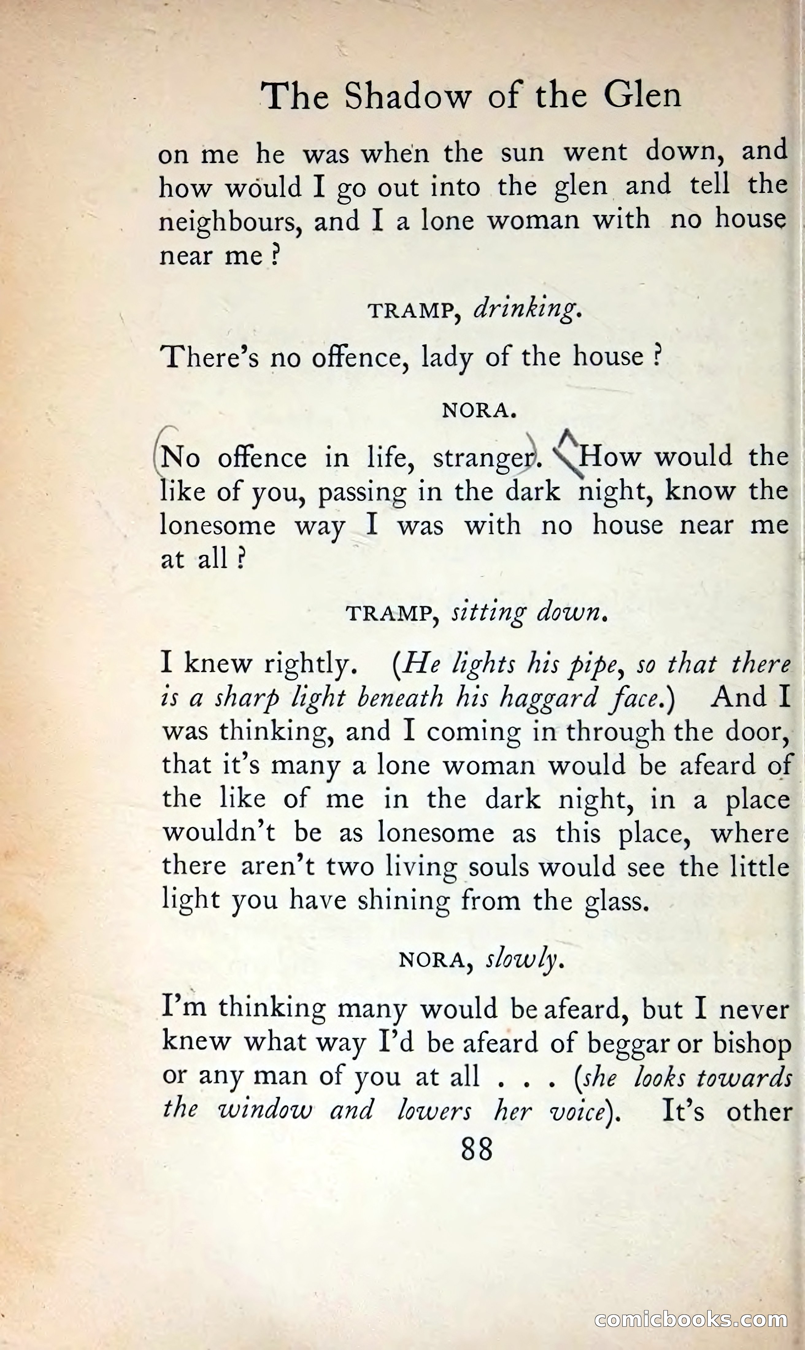 The Tinker's Wedding / Riders to the Sea / The Shadow of the Glen — page 107 of 133