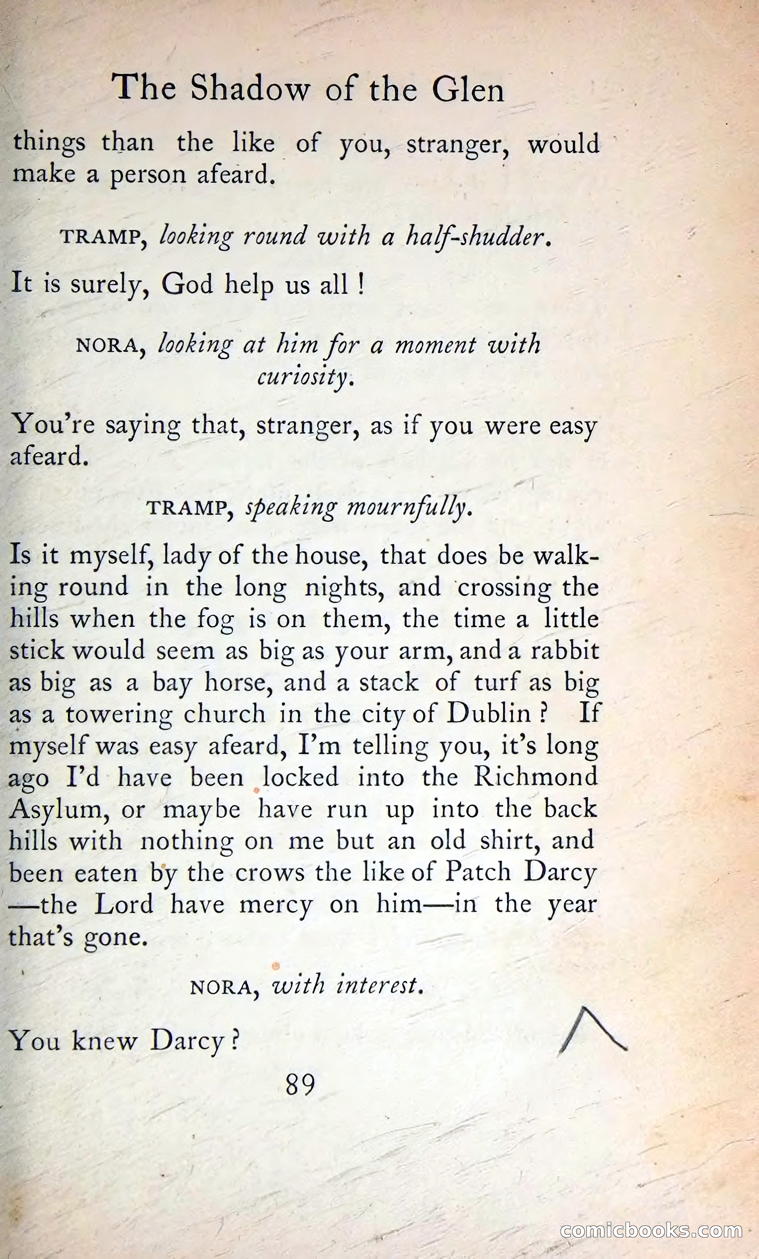 The Tinker's Wedding / Riders to the Sea / The Shadow of the Glen — page 108 of 133