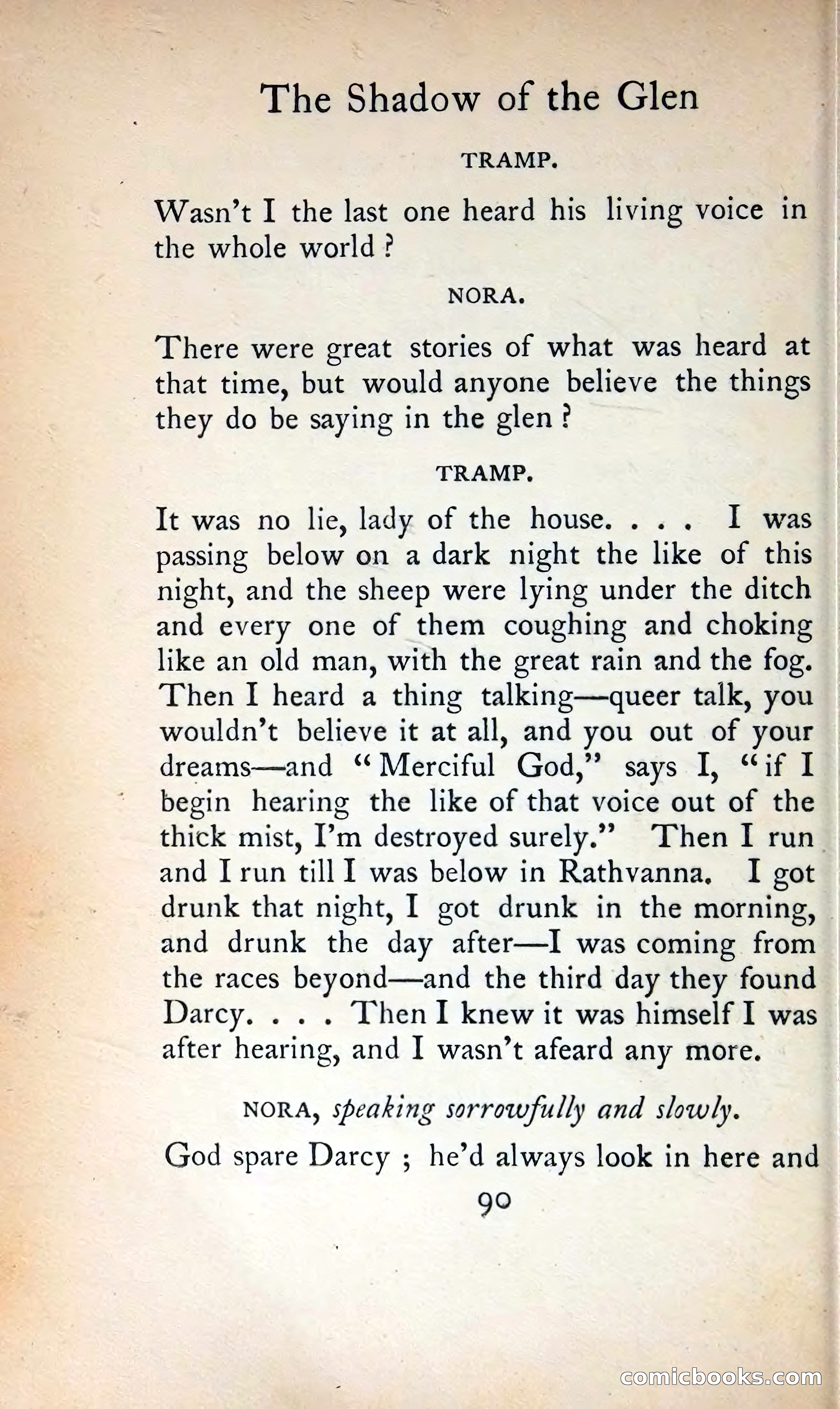 The Tinker's Wedding / Riders to the Sea / The Shadow of the Glen — page 109 of 133