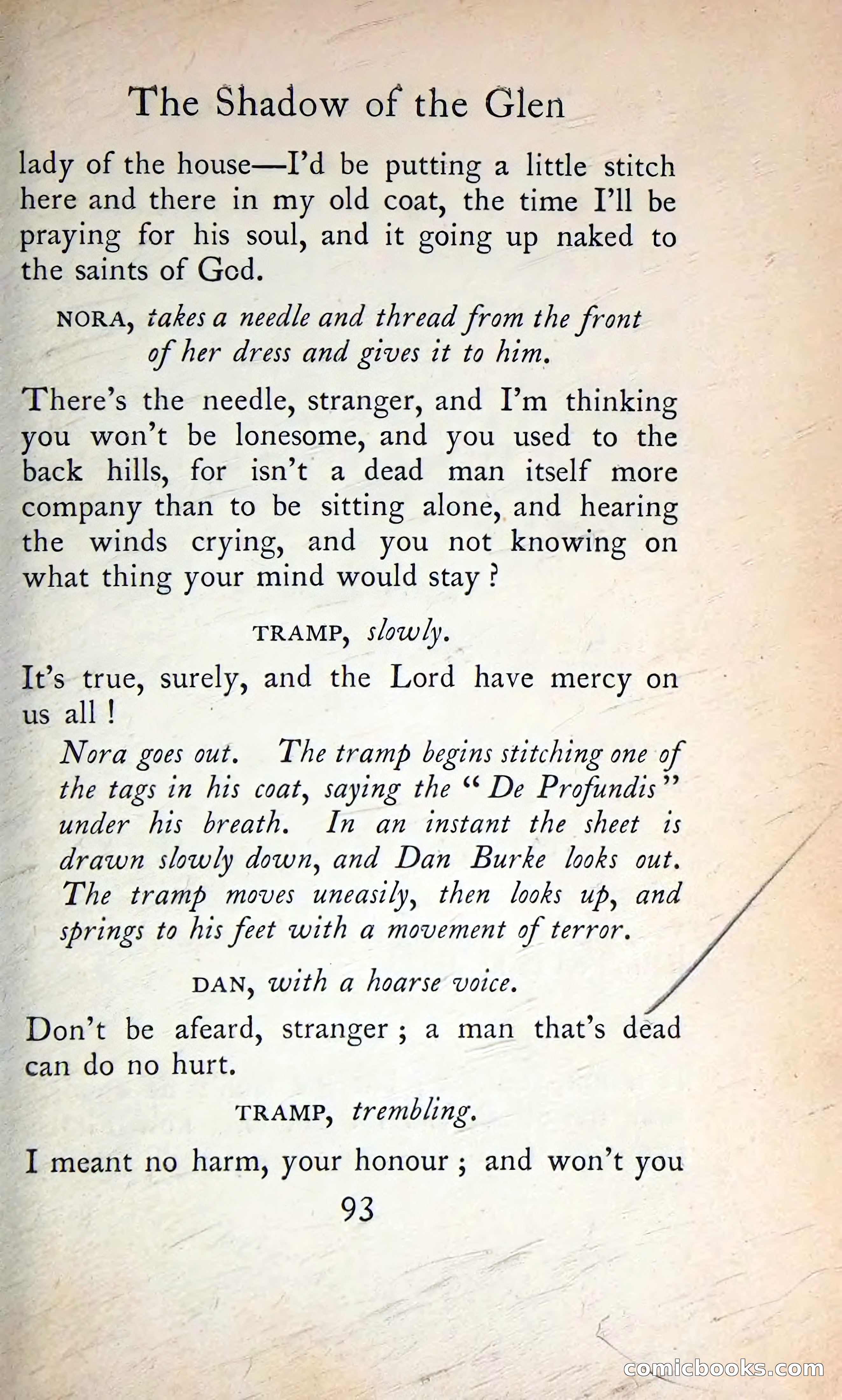 The Tinker's Wedding / Riders to the Sea / The Shadow of the Glen — page 112 of 133