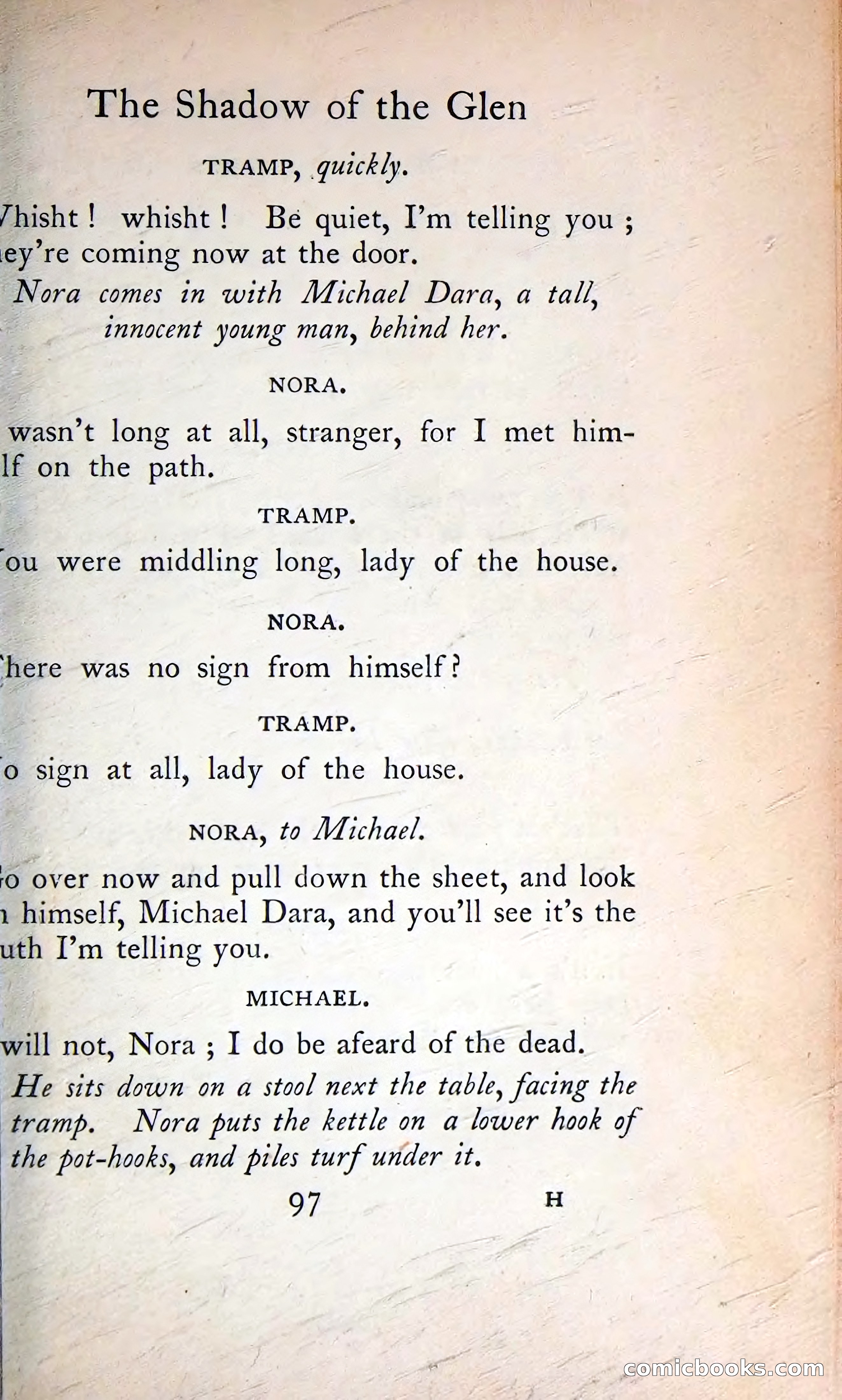 The Tinker's Wedding / Riders to the Sea / The Shadow of the Glen — page 116 of 133