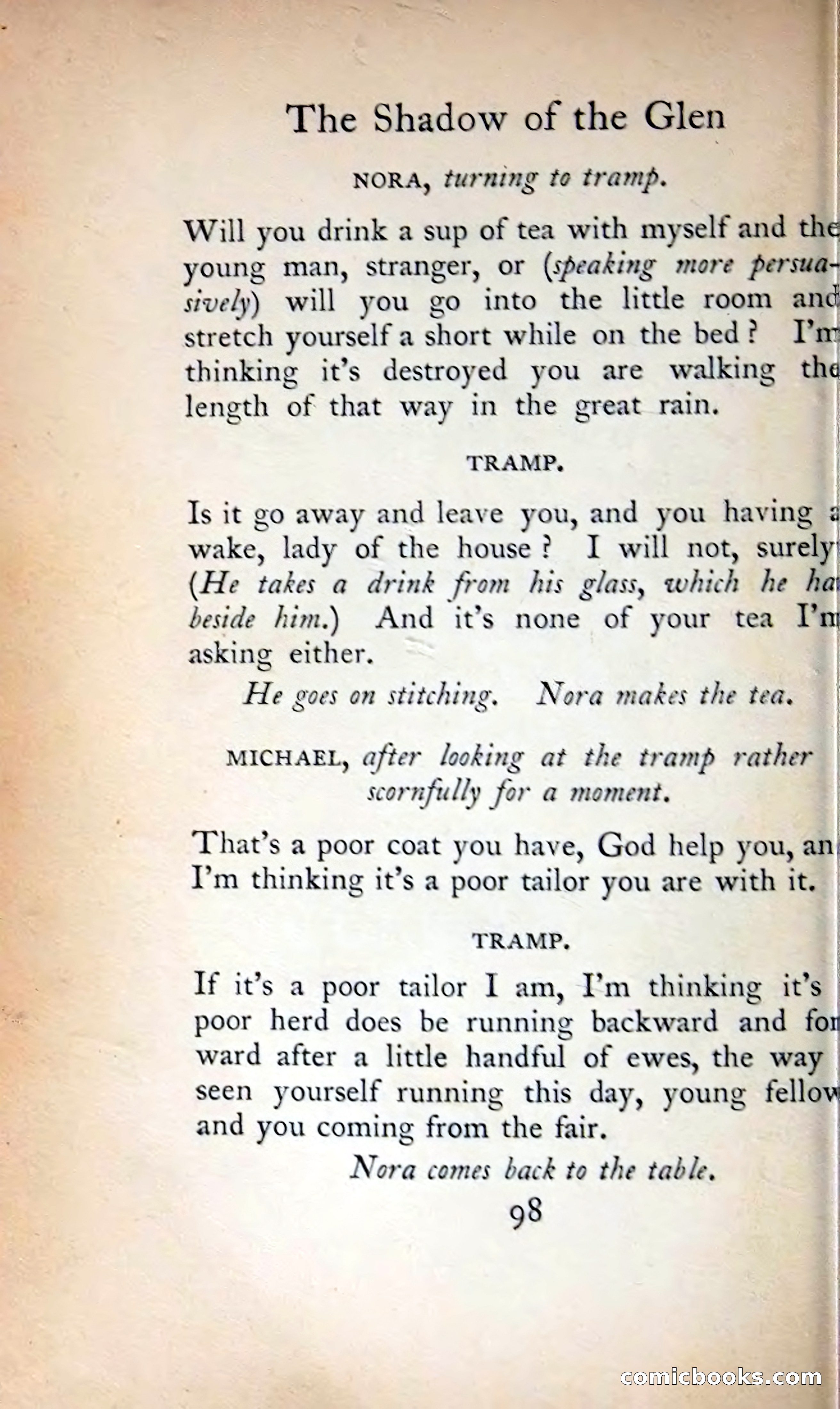 The Tinker's Wedding / Riders to the Sea / The Shadow of the Glen — page 117 of 133