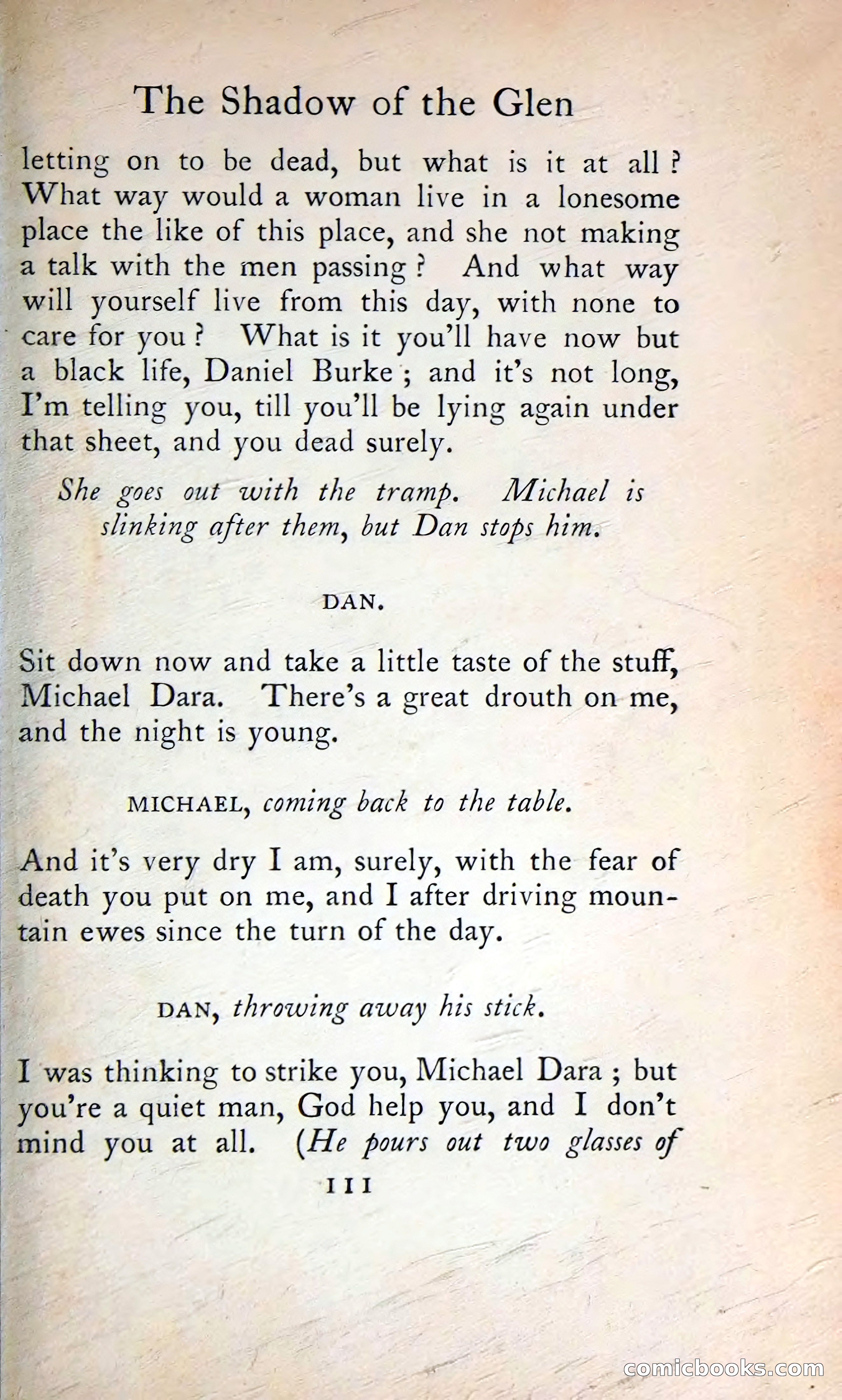The Tinker's Wedding / Riders to the Sea / The Shadow of the Glen — page 130 of 133