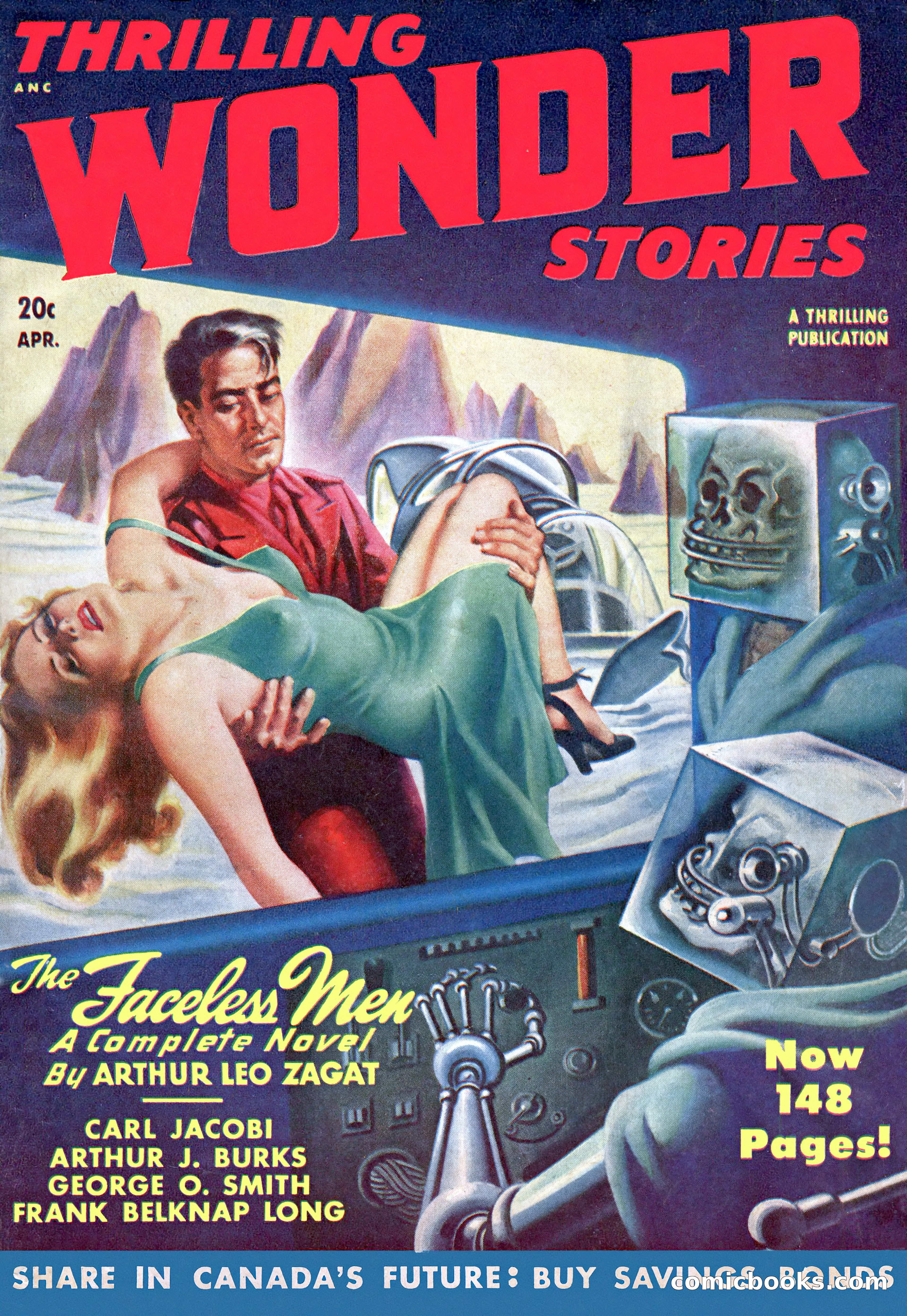 Thrilling Wonder Stories, April 1948