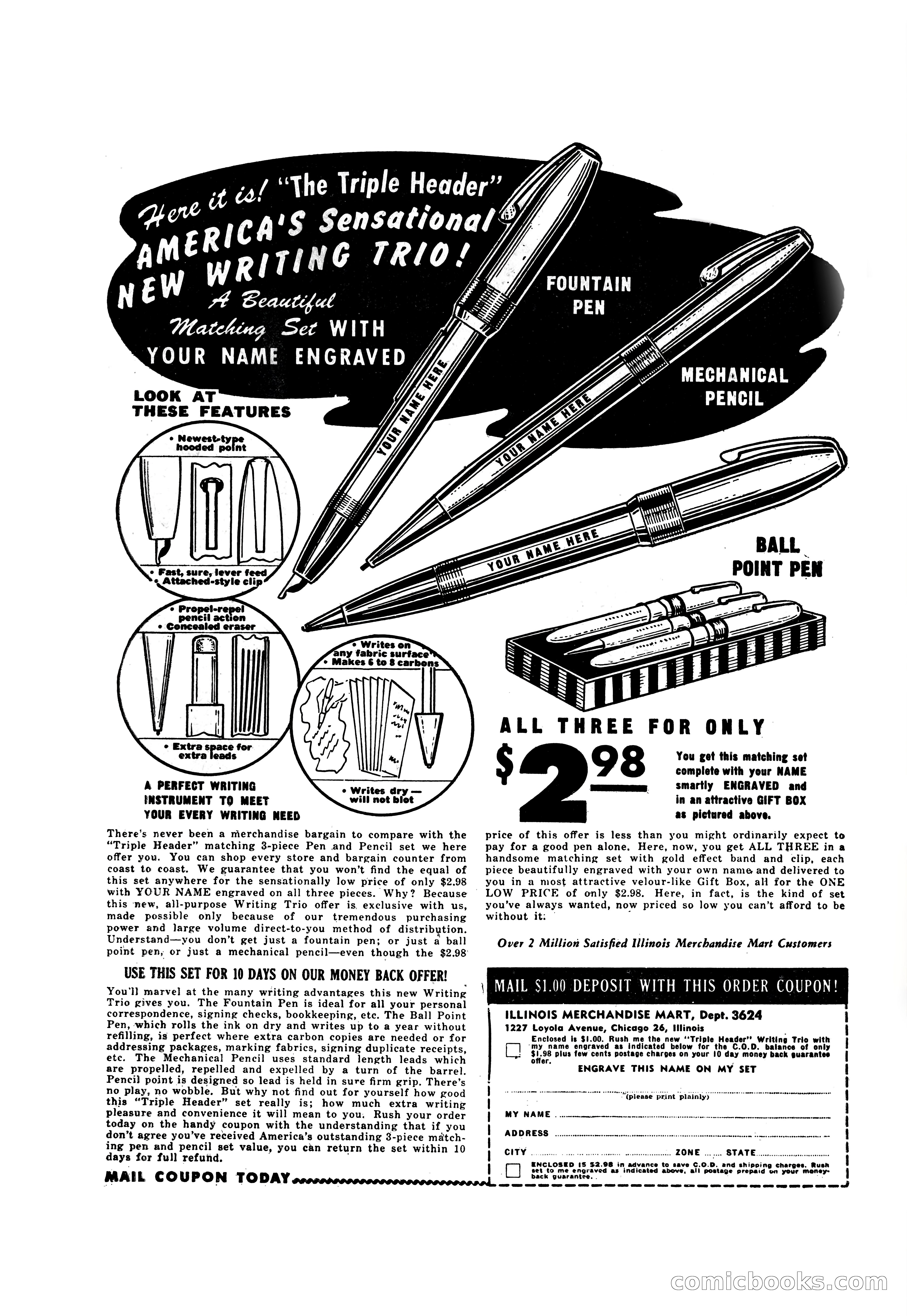 Thrilling Wonder Stories, April 1948 — page 3 of 149
