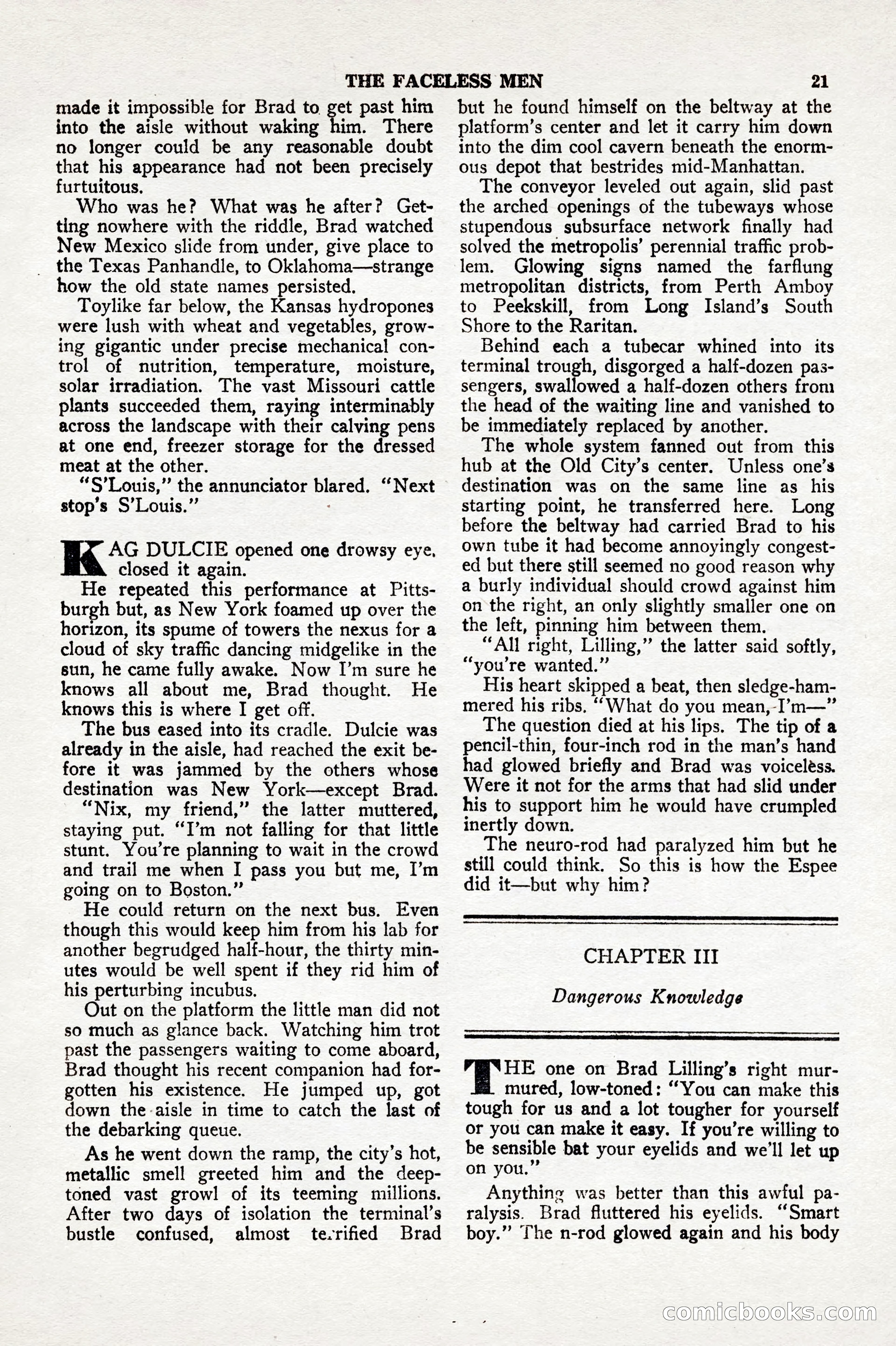 Thrilling Wonder Stories, April 1948 — page 22 of 149