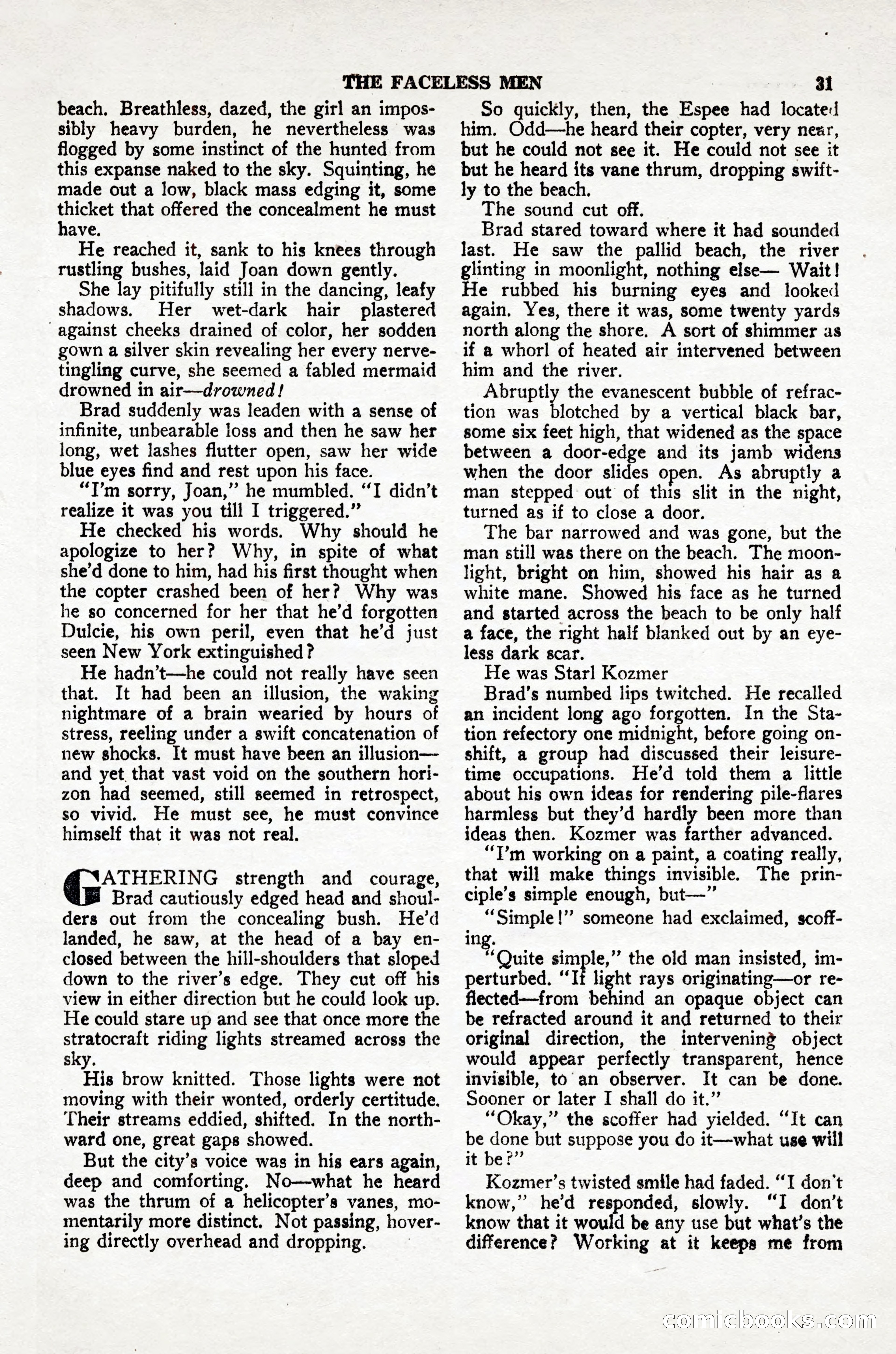 Thrilling Wonder Stories, April 1948 — page 32 of 149