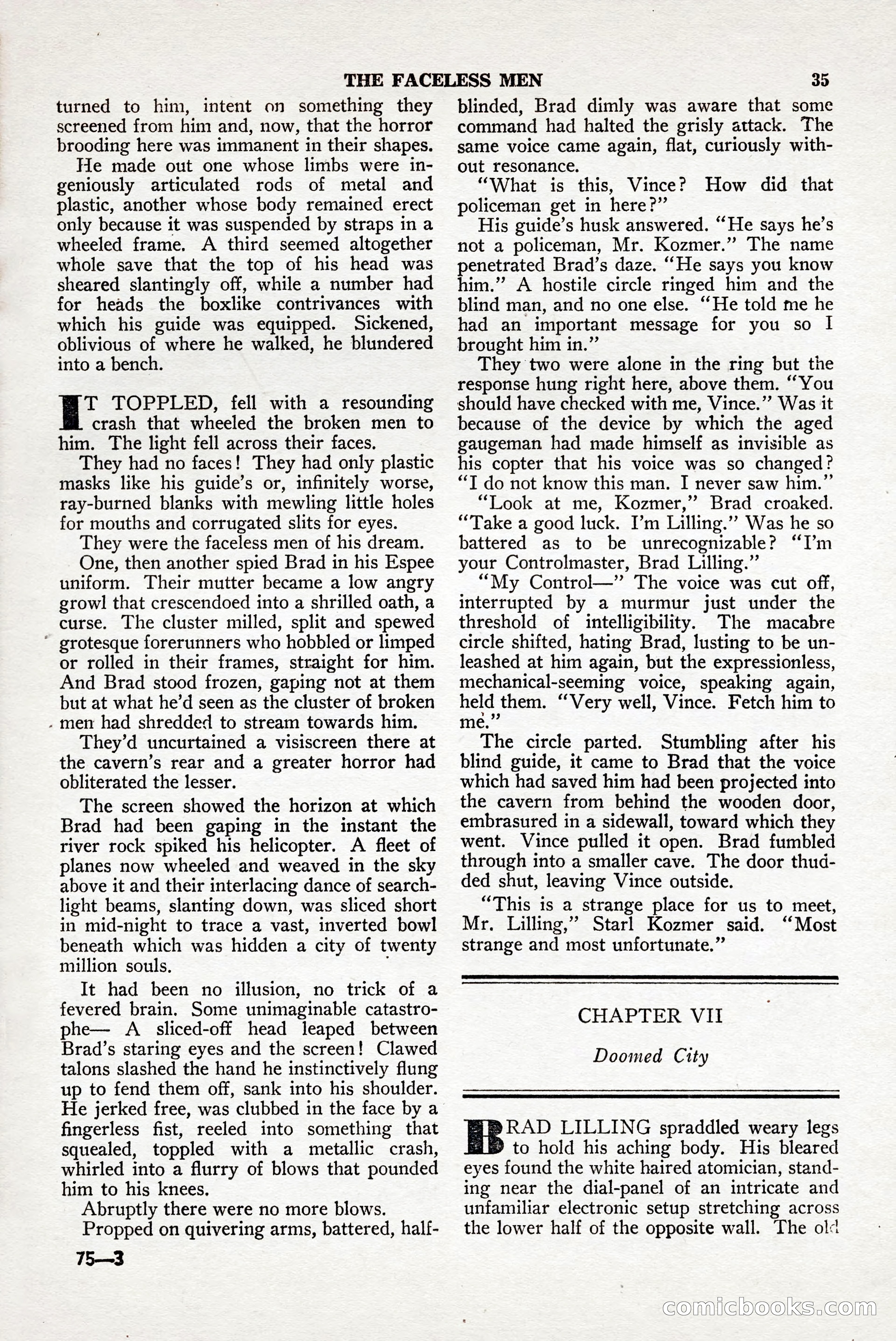 Thrilling Wonder Stories, April 1948 — page 36 of 149