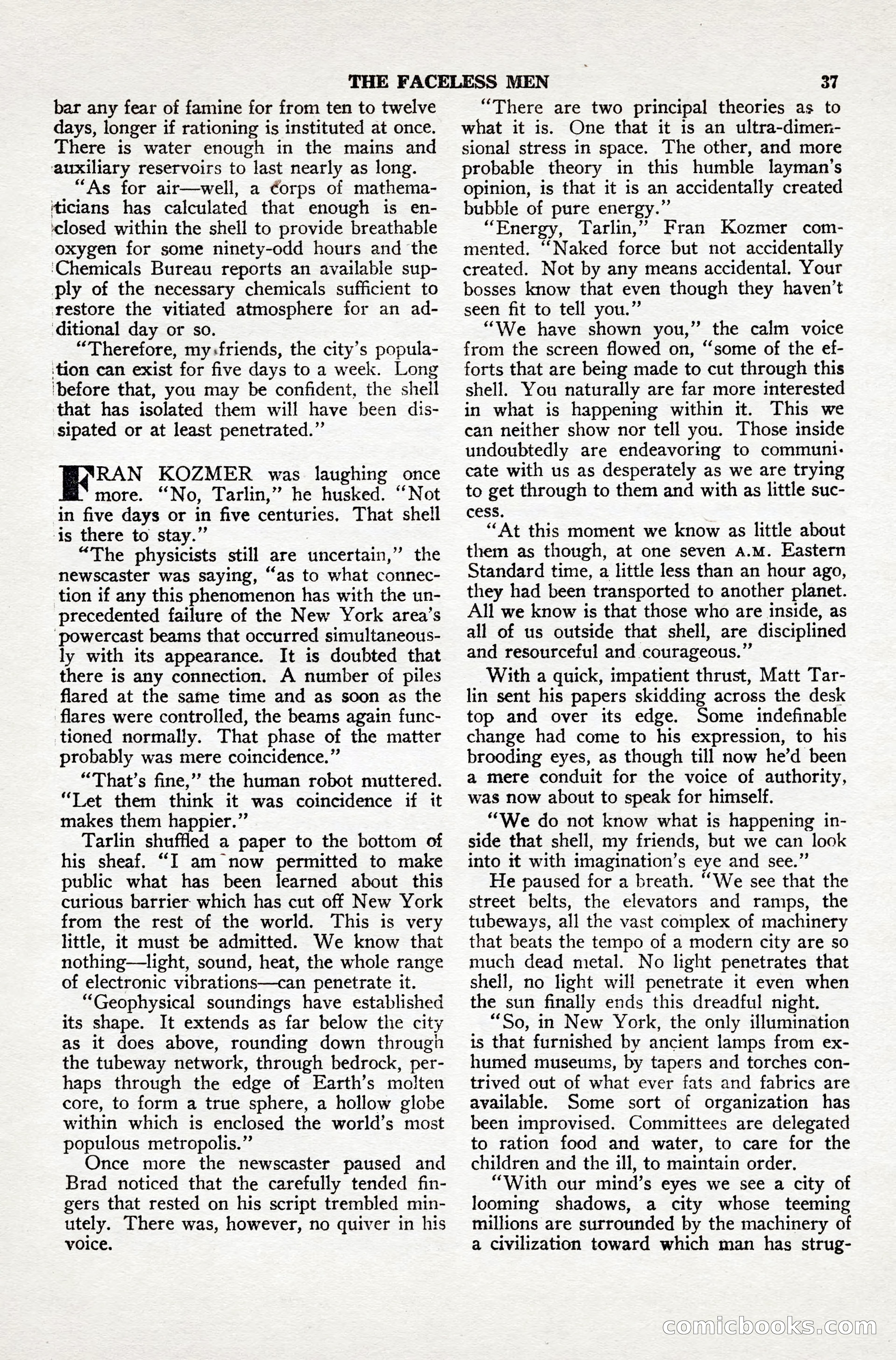 Thrilling Wonder Stories, April 1948 — page 38 of 149