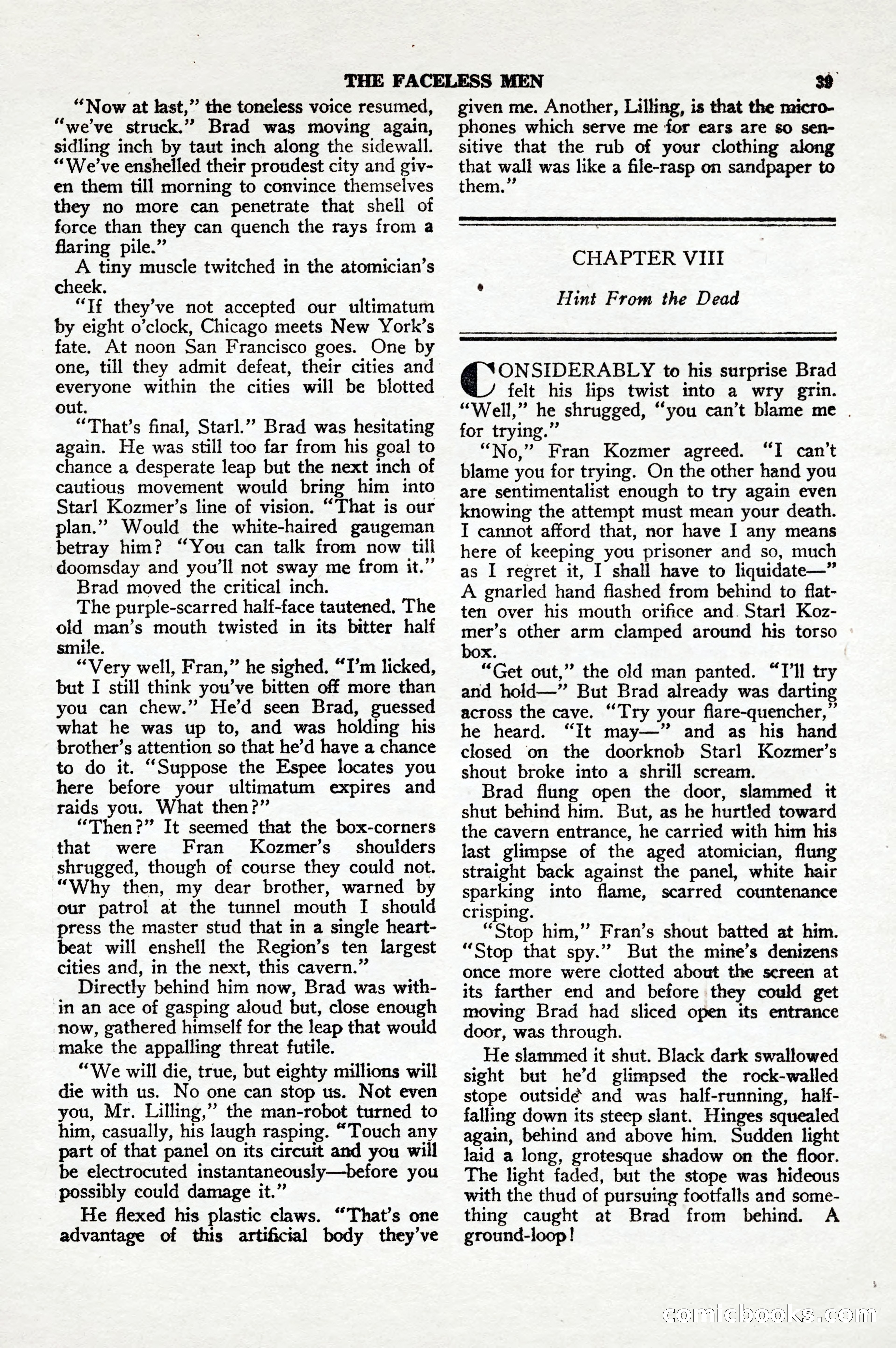 Thrilling Wonder Stories, April 1948 — page 40 of 149