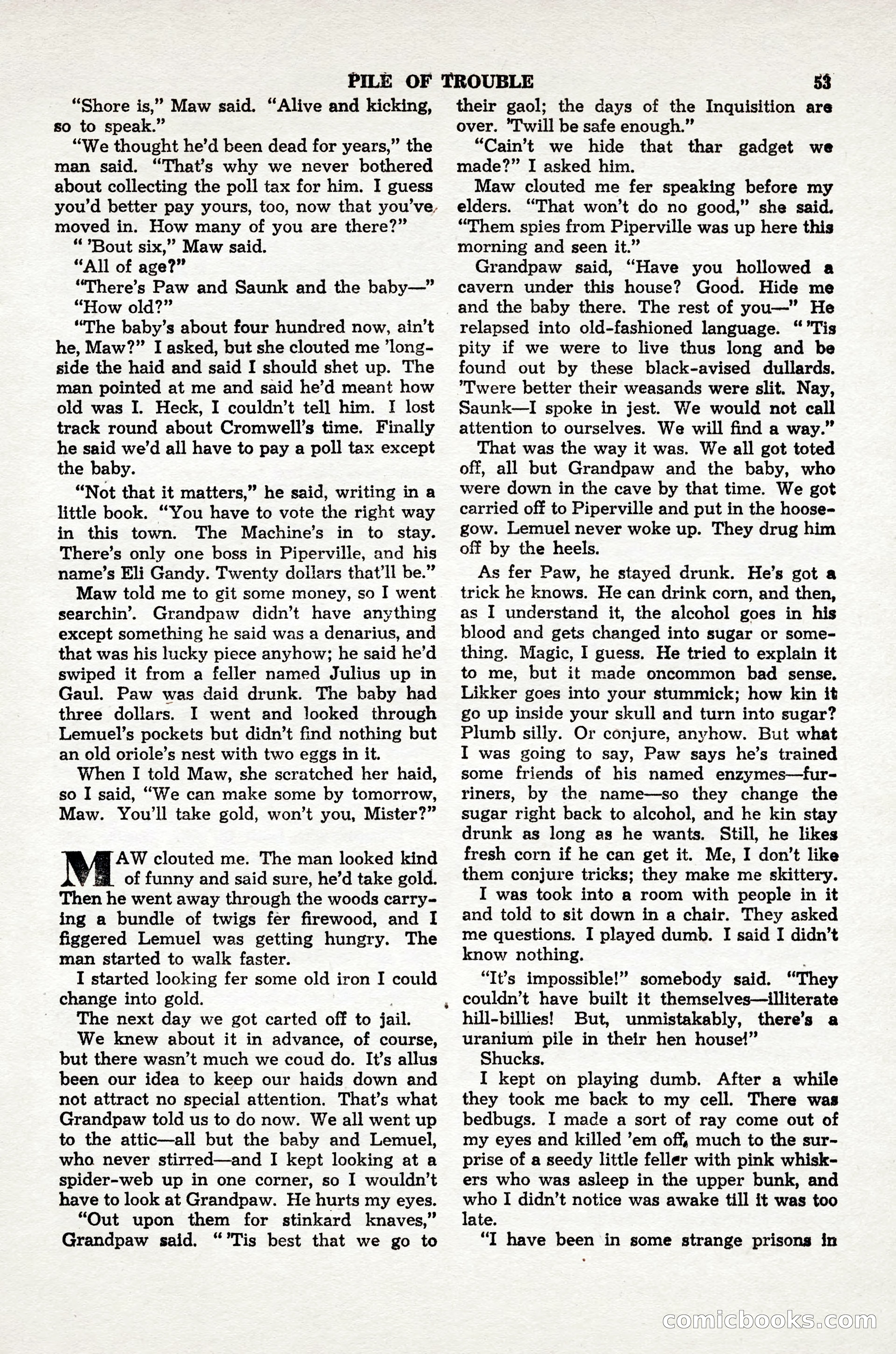 Thrilling Wonder Stories, April 1948 — page 54 of 149