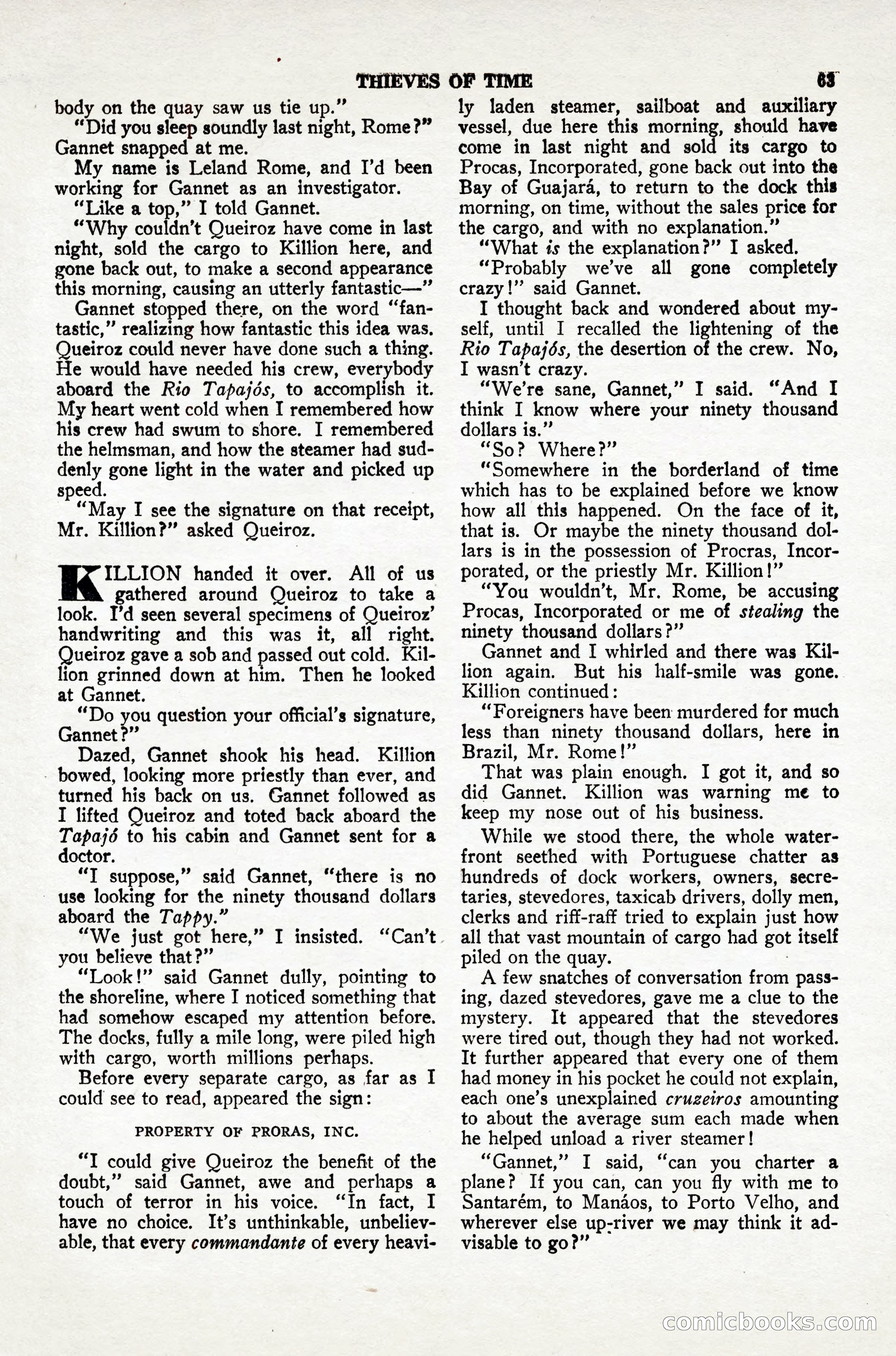 Thrilling Wonder Stories, April 1948 — page 64 of 149