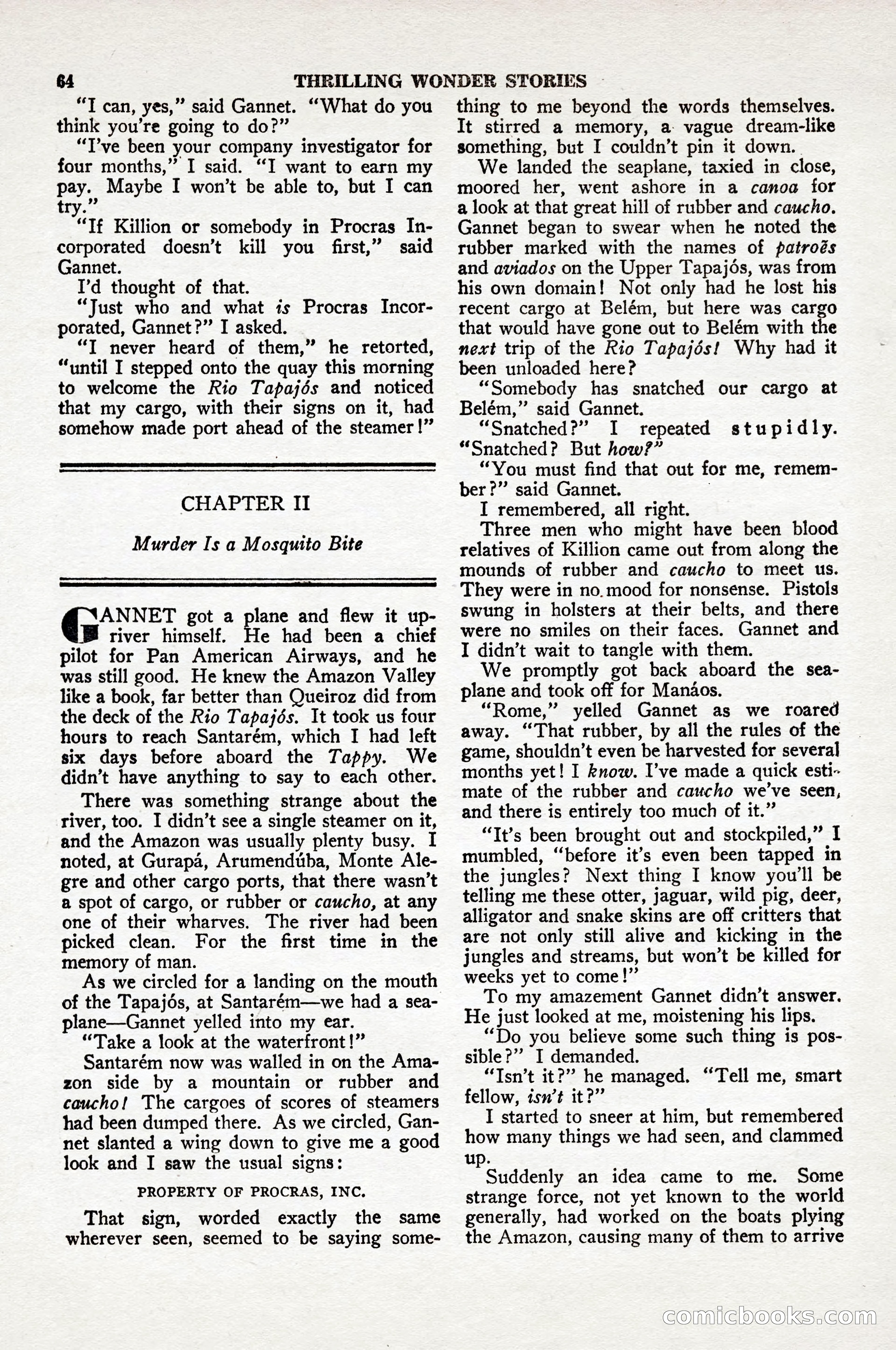 Thrilling Wonder Stories, April 1948 — page 65 of 149