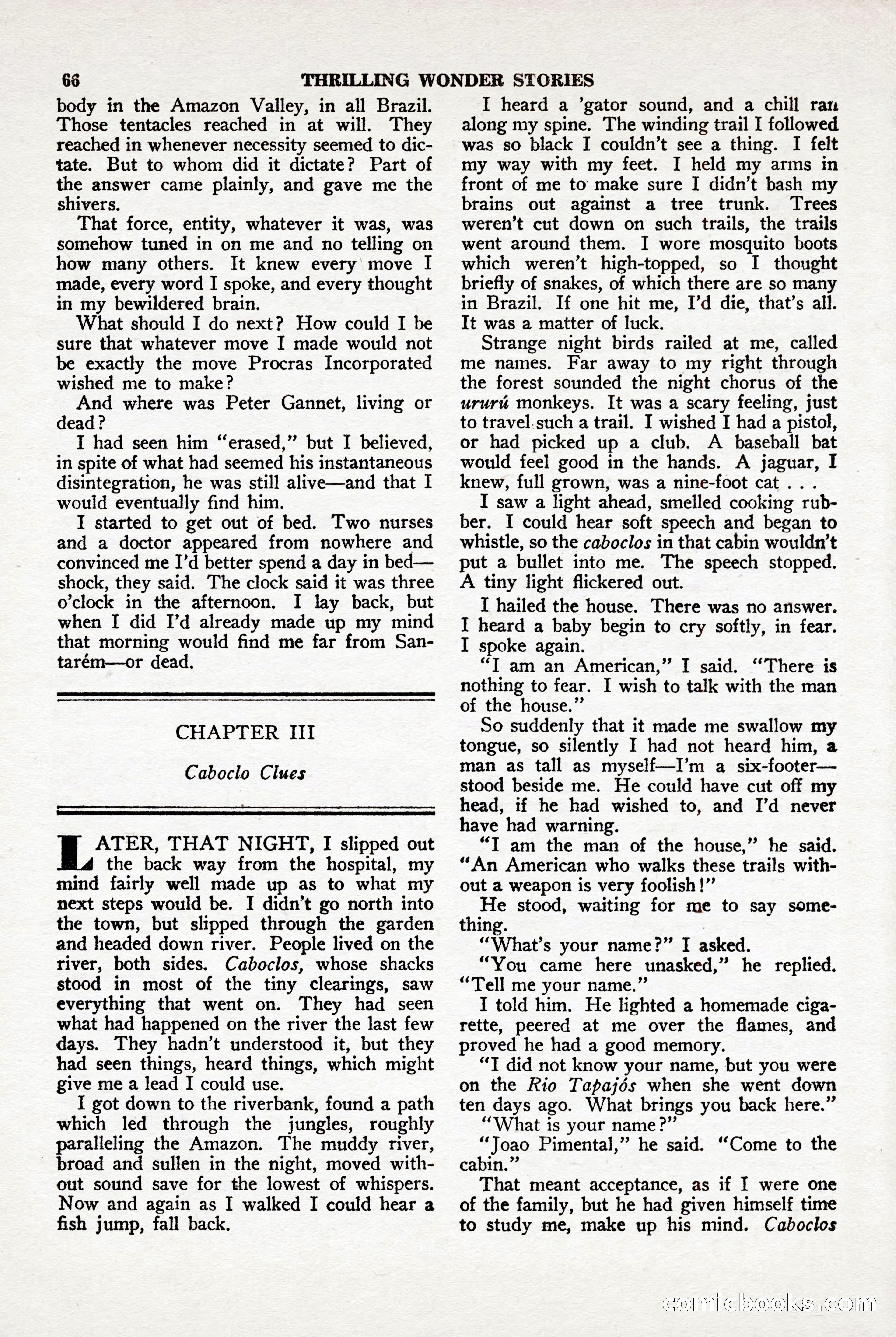 Thrilling Wonder Stories, April 1948 — page 67 of 149