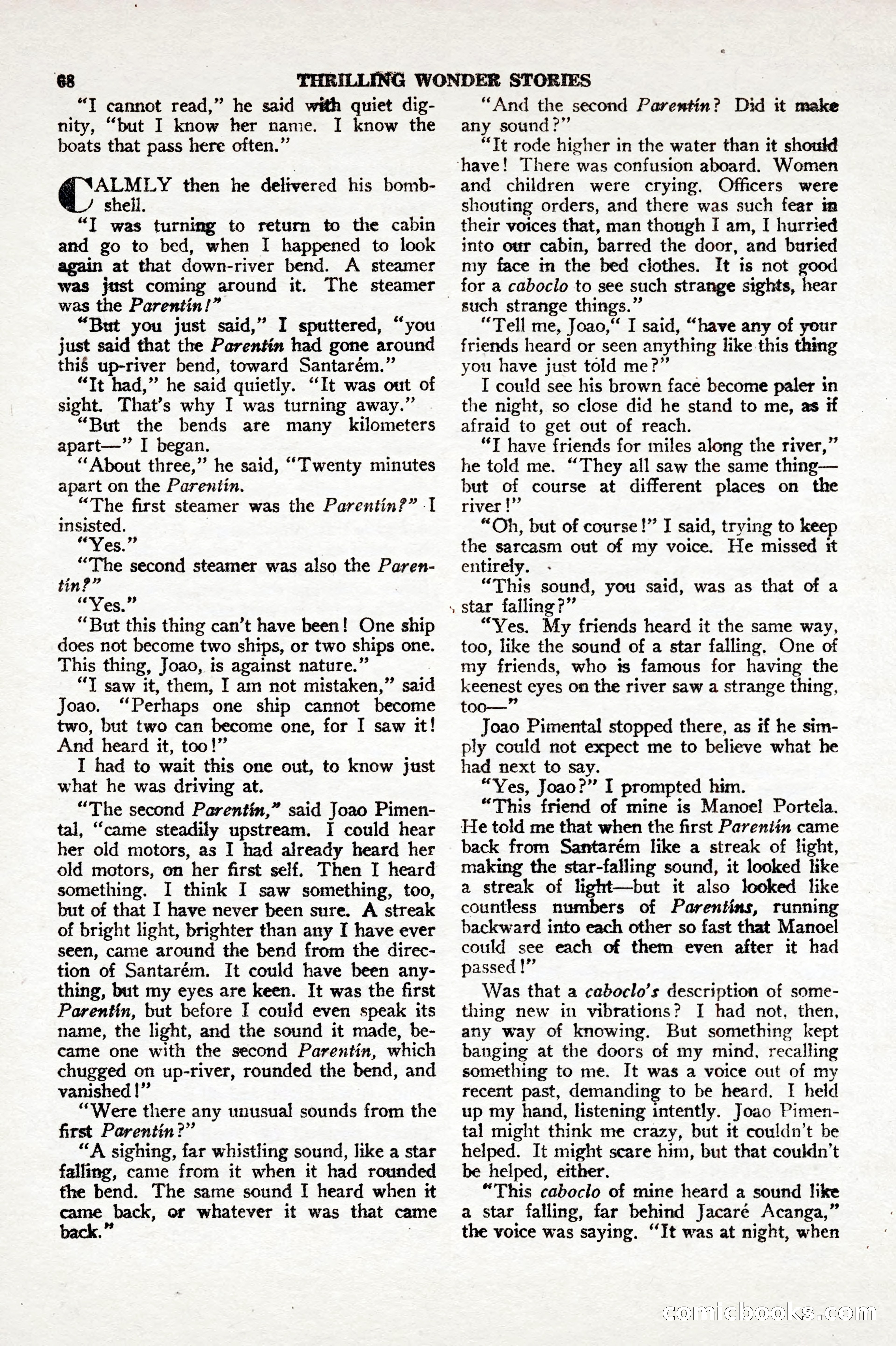 Thrilling Wonder Stories, April 1948 — page 69 of 149