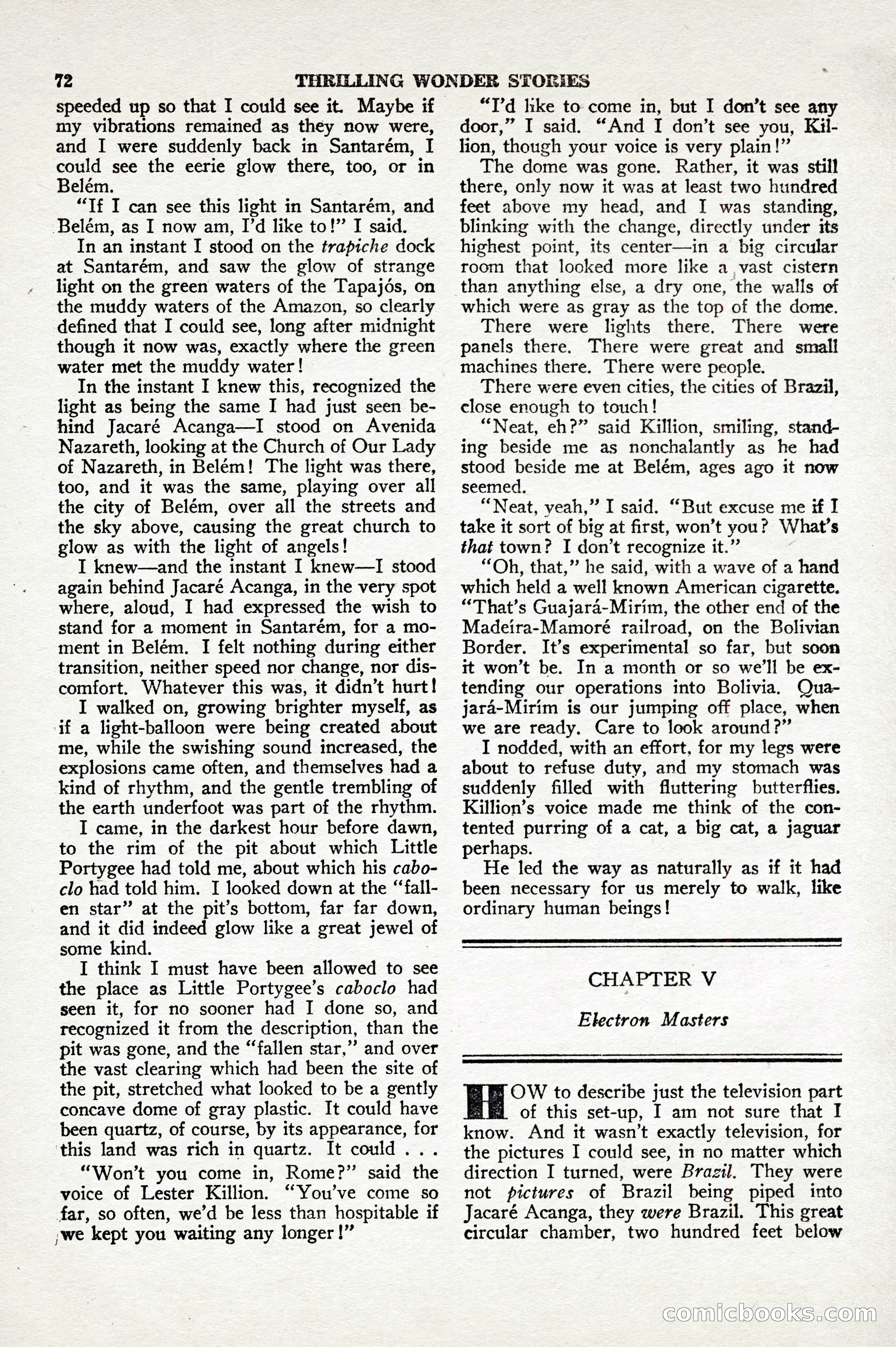 Thrilling Wonder Stories, April 1948 — page 73 of 149