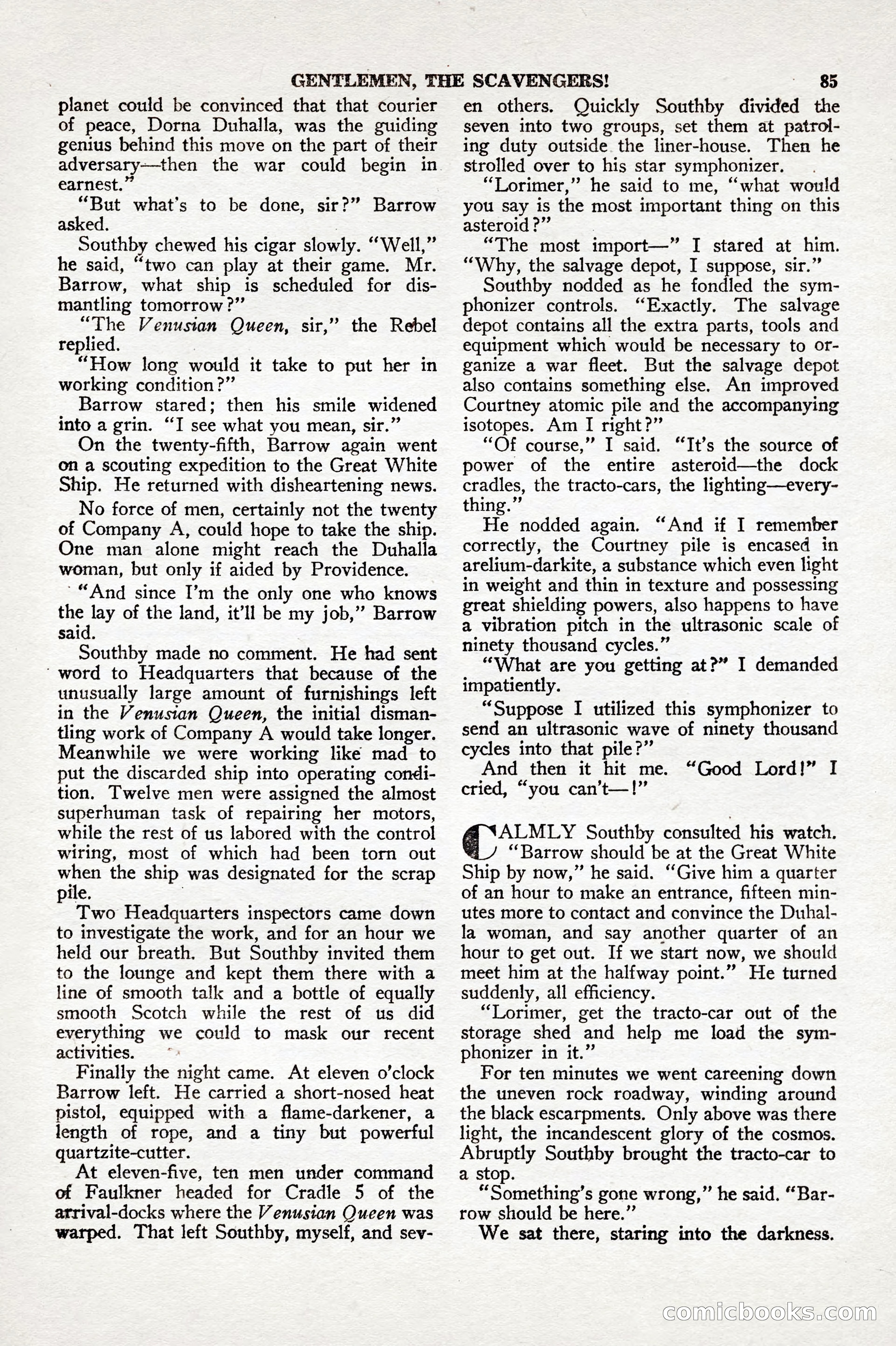 Thrilling Wonder Stories, April 1948 — page 86 of 149