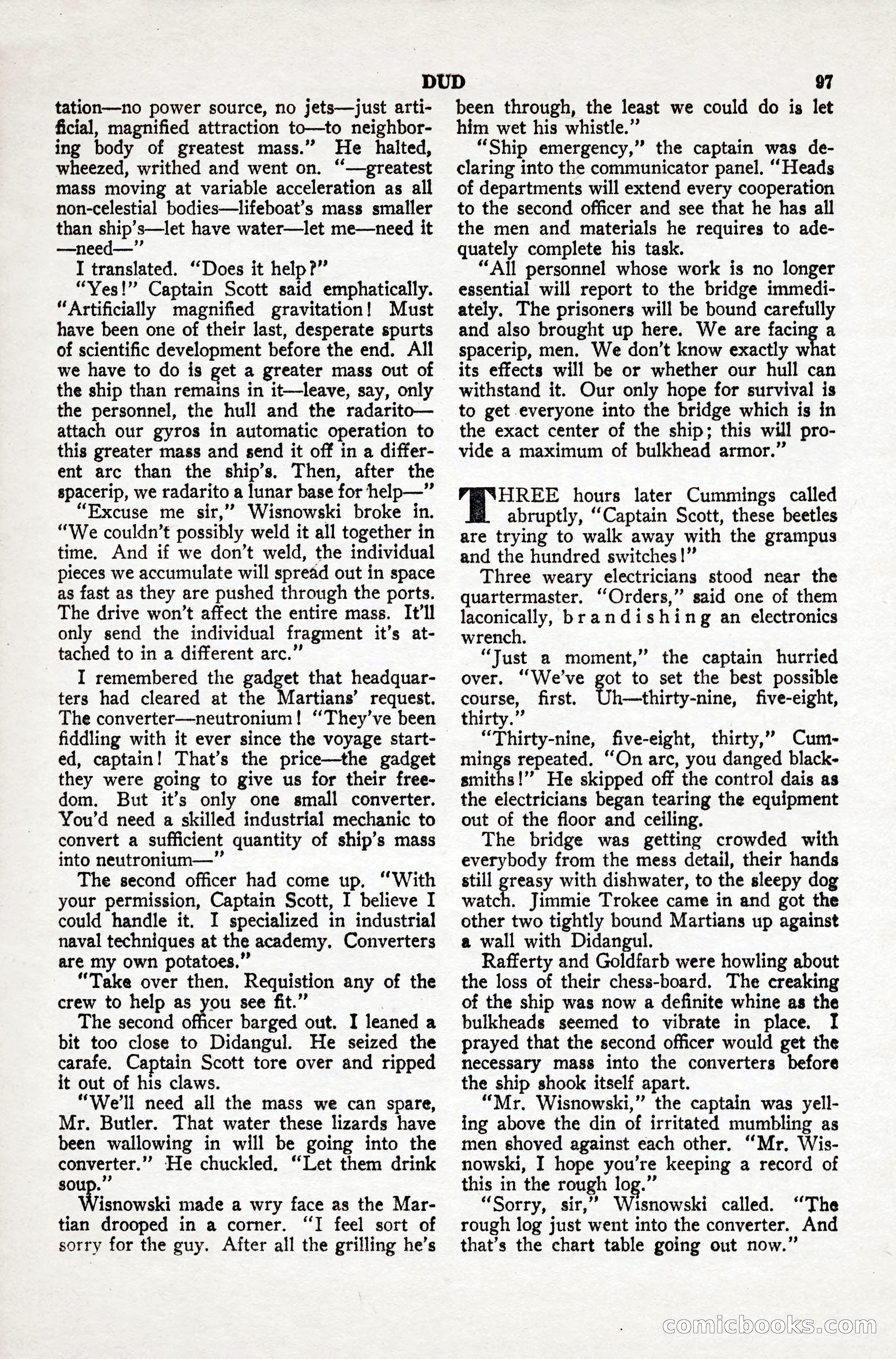 Thrilling Wonder Stories, April 1948 — page 98 of 149