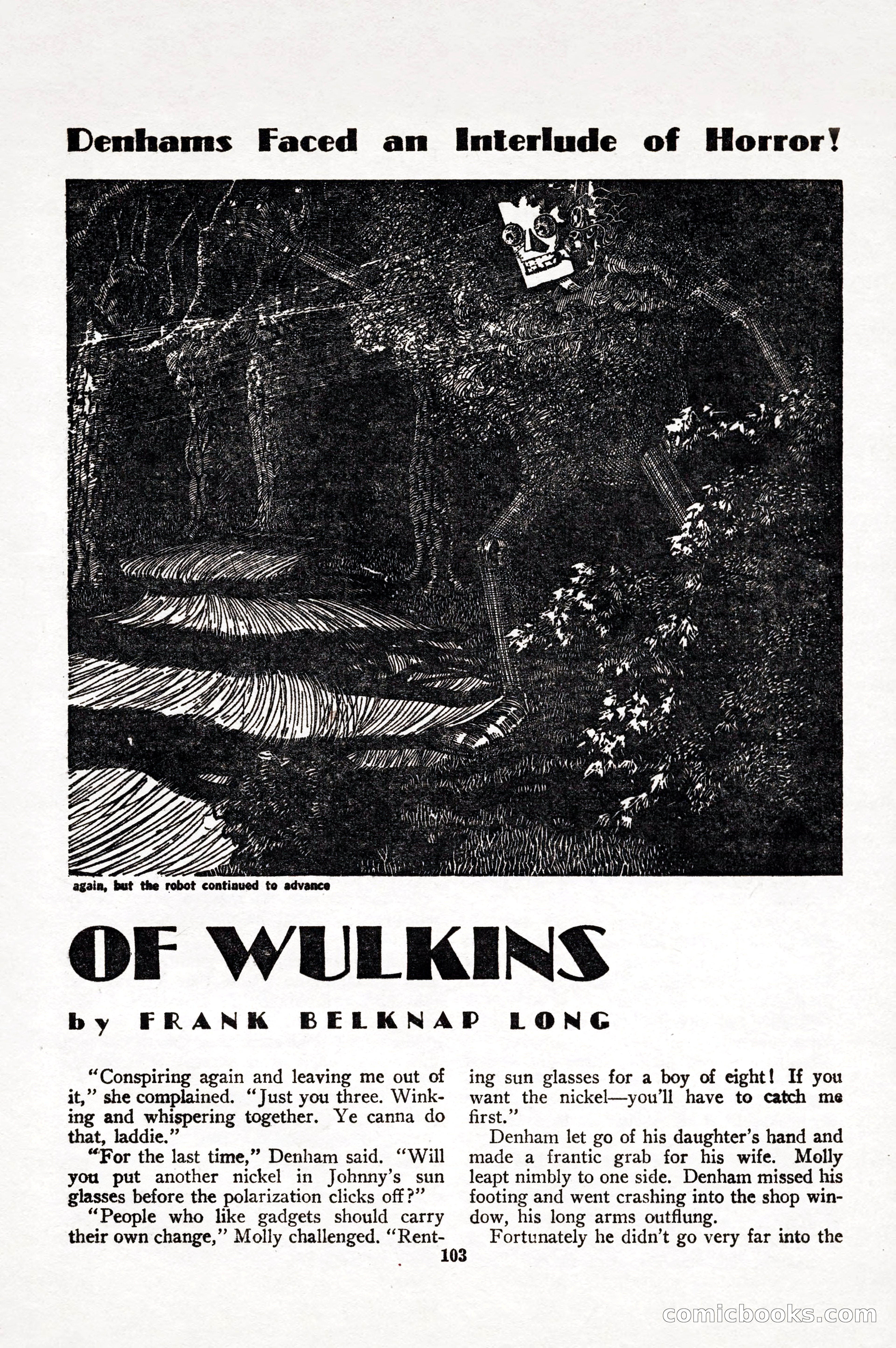 Thrilling Wonder Stories, April 1948 — page 104 of 149