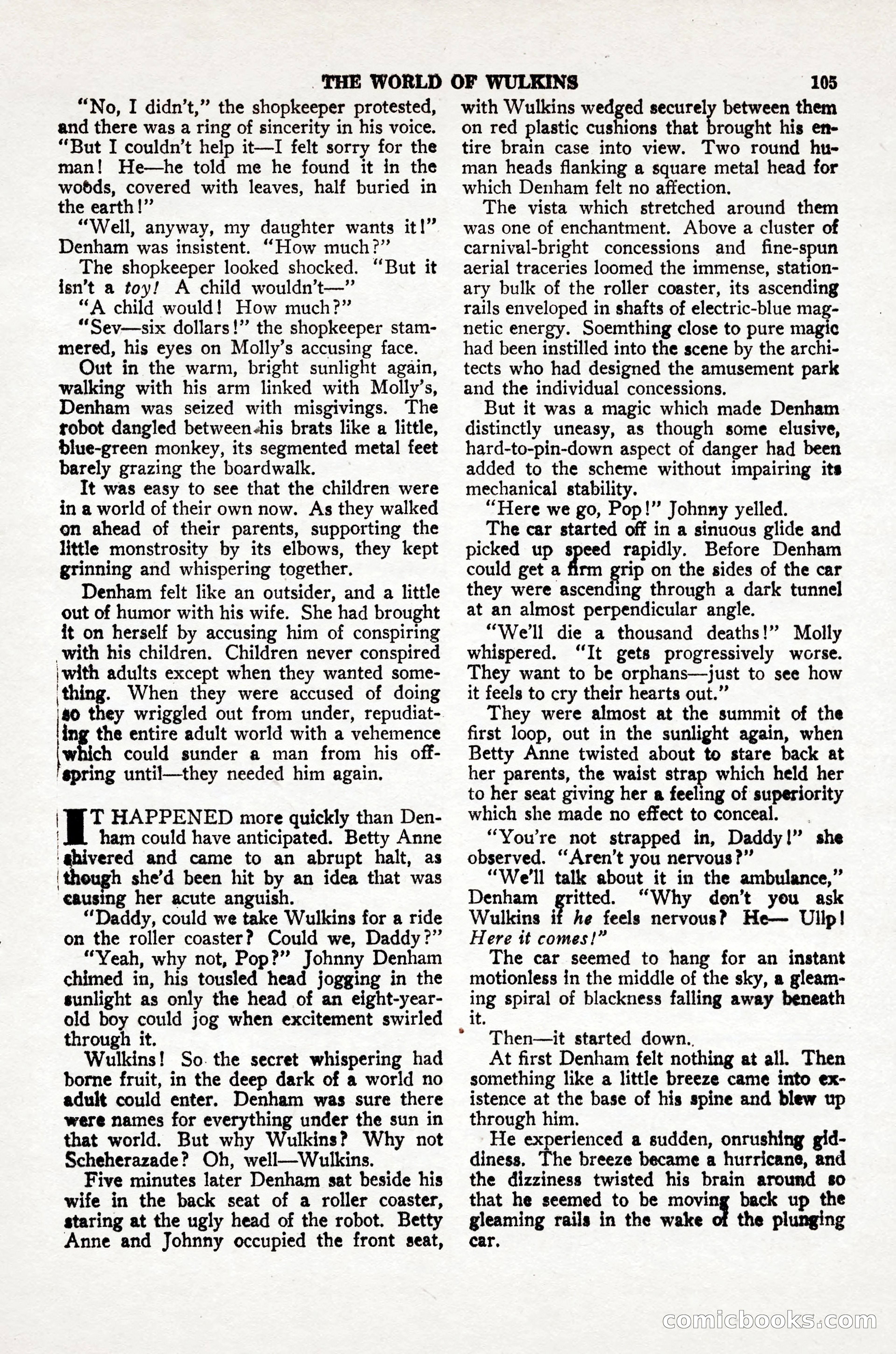 Thrilling Wonder Stories, April 1948 — page 106 of 149