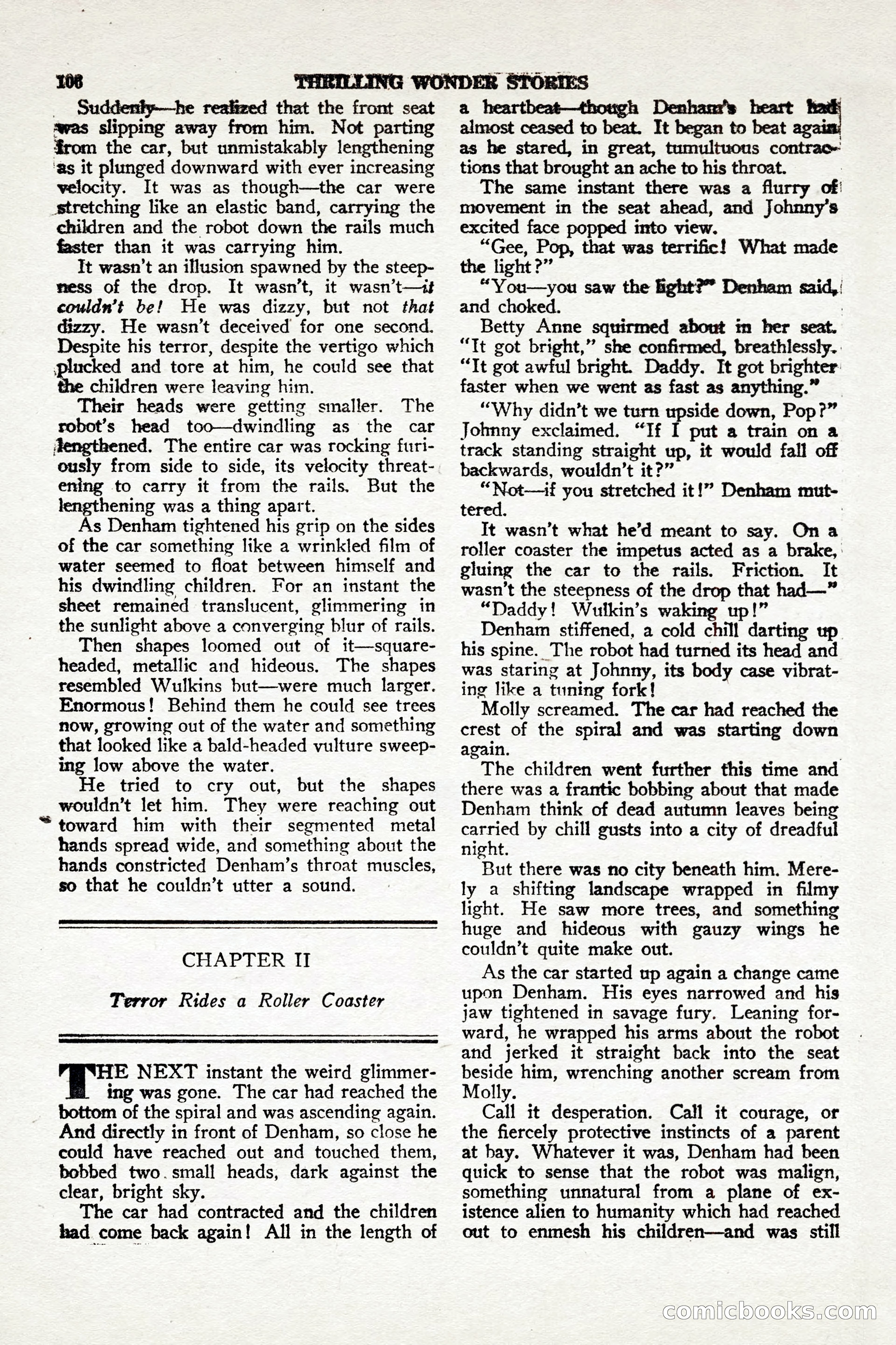 Thrilling Wonder Stories, April 1948 — page 107 of 149