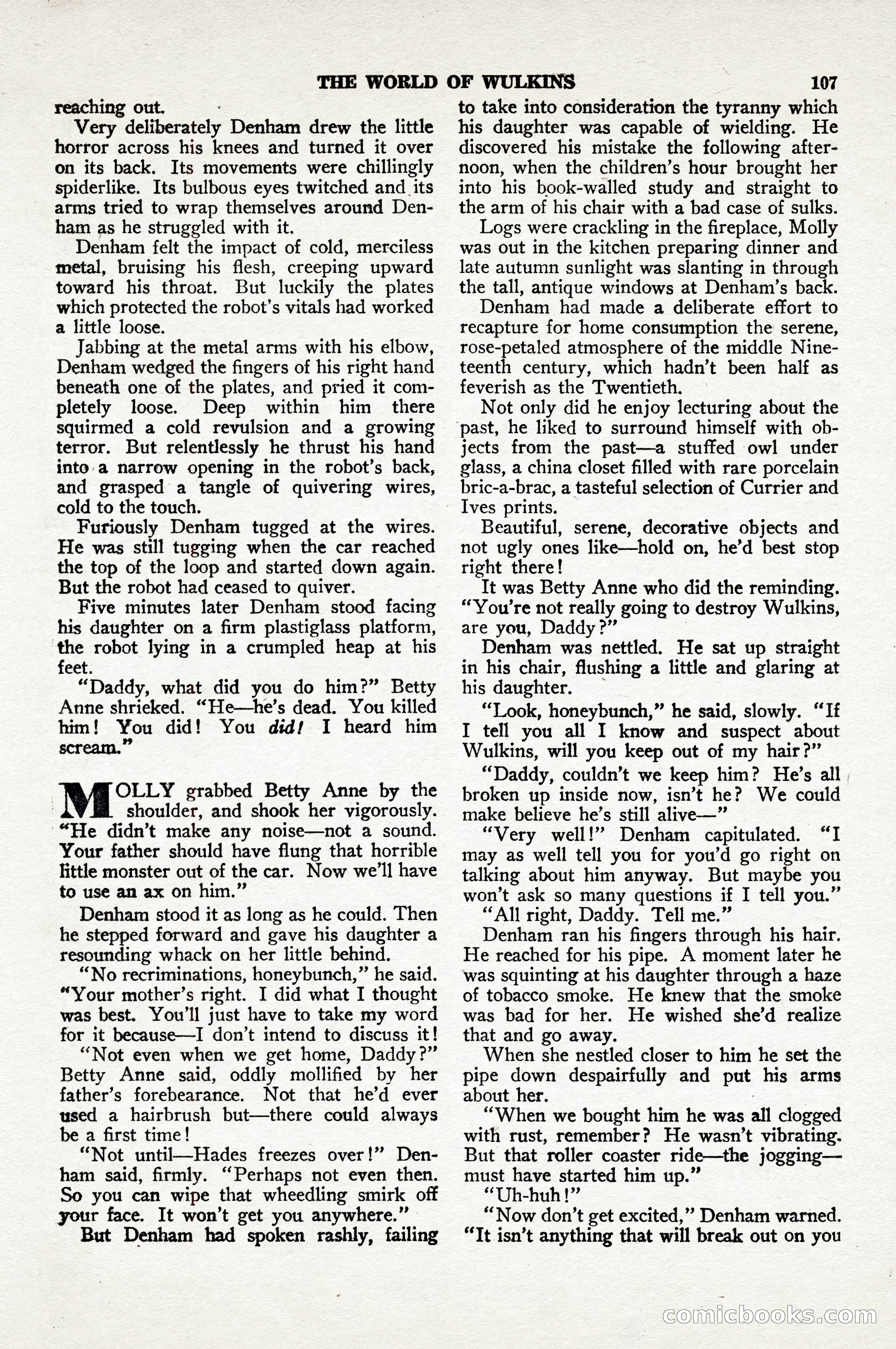 Thrilling Wonder Stories, April 1948 — page 108 of 149