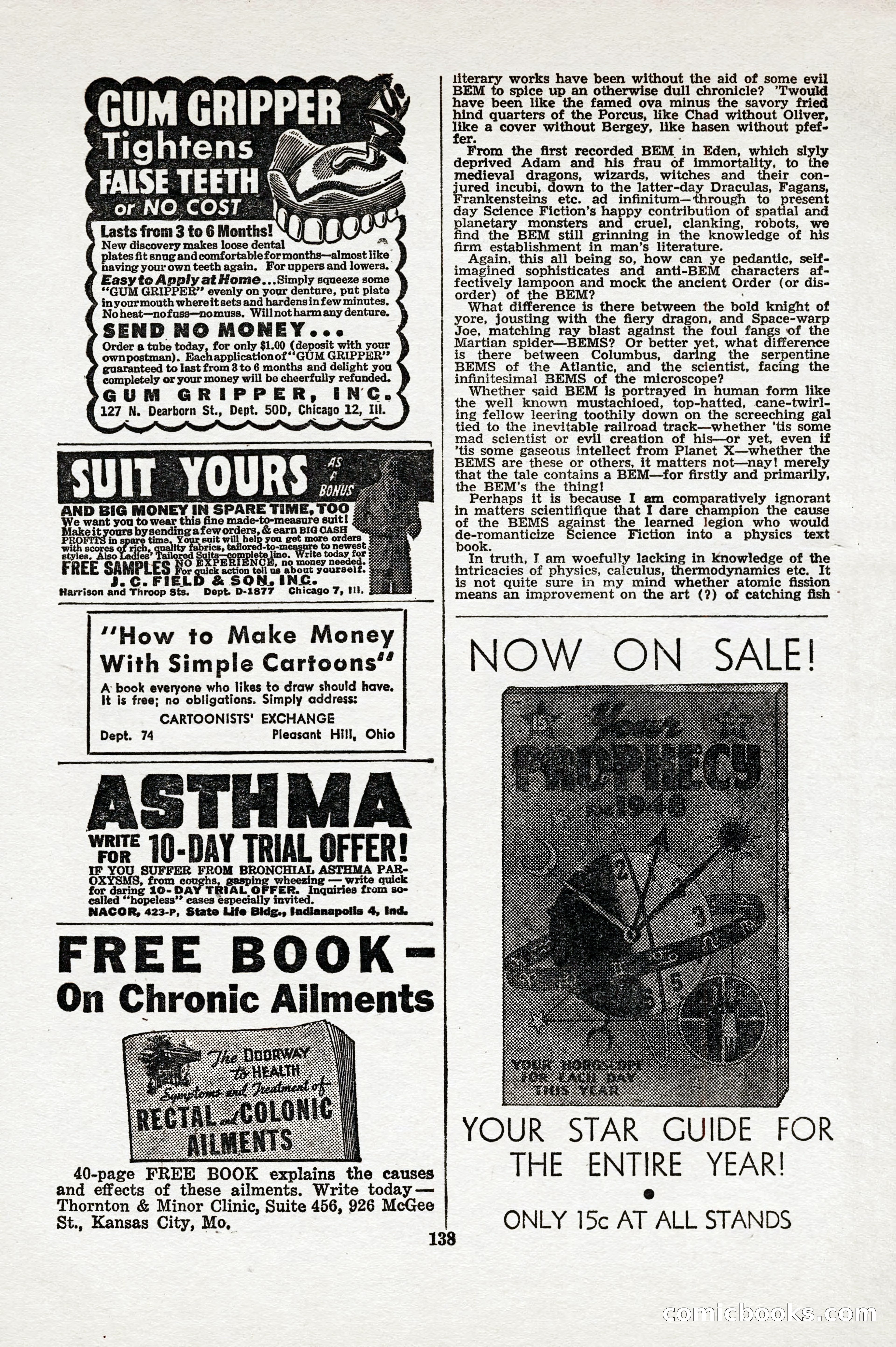 Thrilling Wonder Stories, April 1948 — page 139 of 149