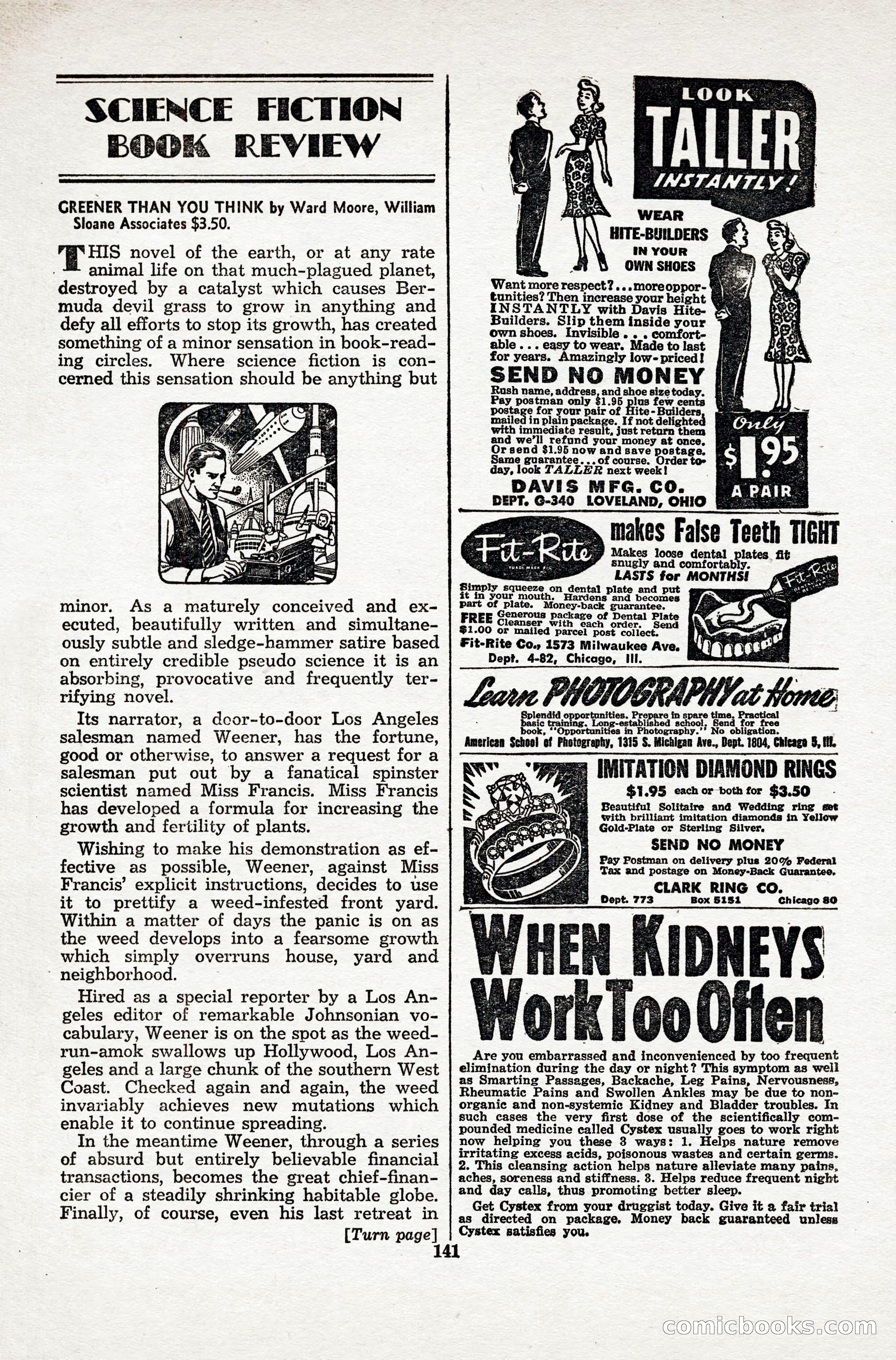 Thrilling Wonder Stories, April 1948 — page 142 of 149