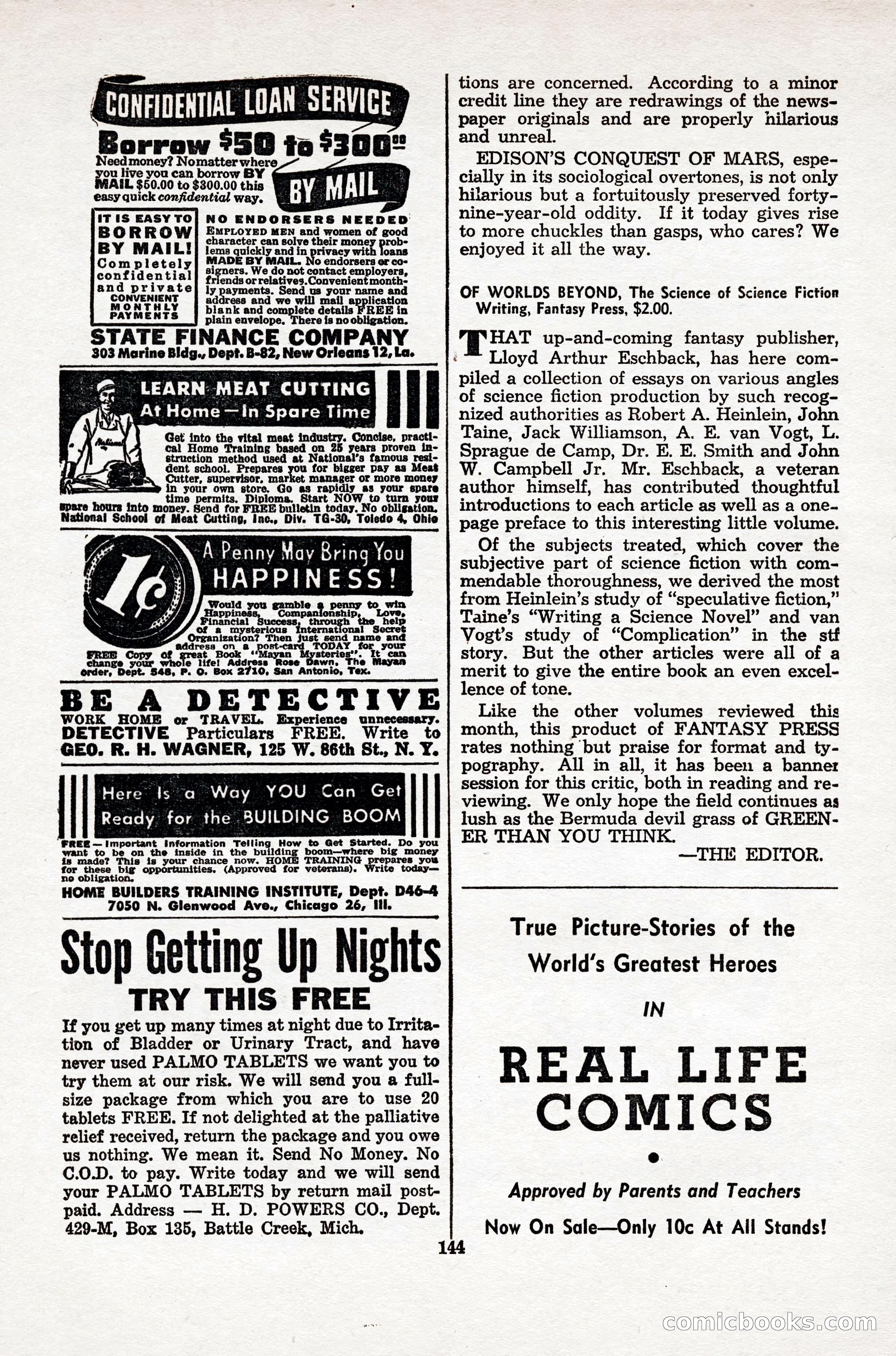 Thrilling Wonder Stories, April 1948 — page 145 of 149