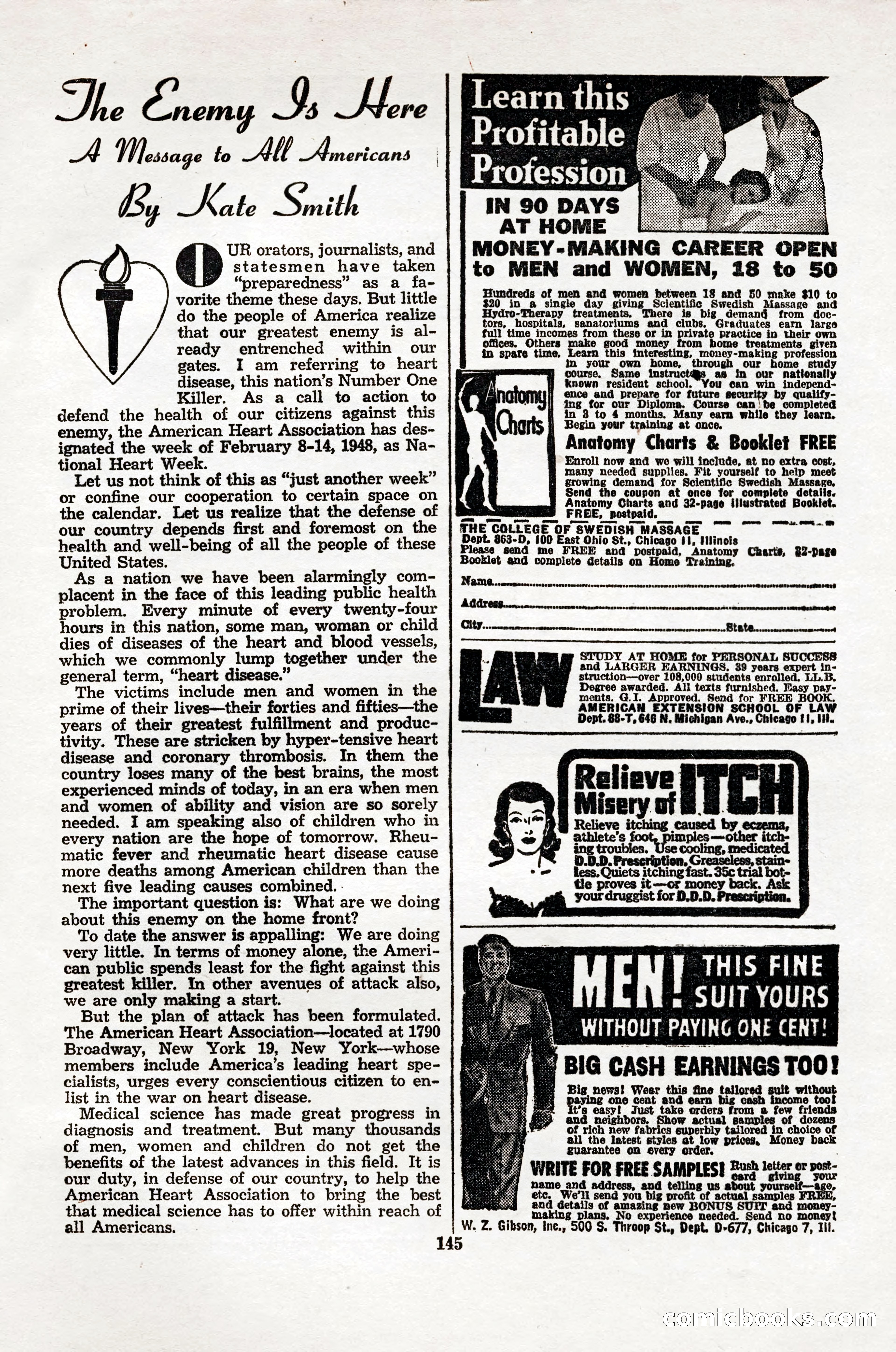 Thrilling Wonder Stories, April 1948 — page 146 of 149
