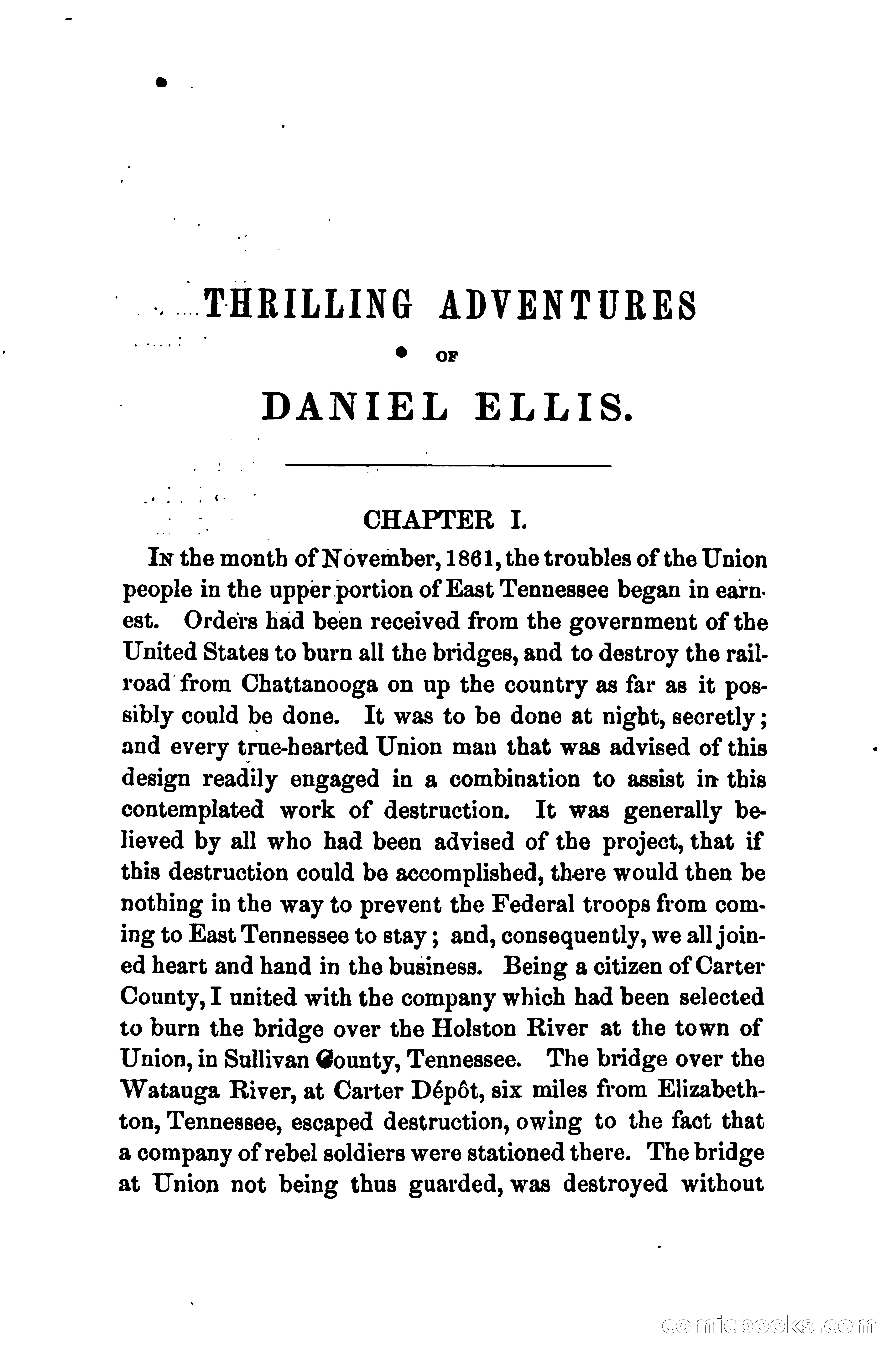Thrilling Adventures of Daniel Ellis, the Great Union Guide of East Tennessee — page 37 of 399