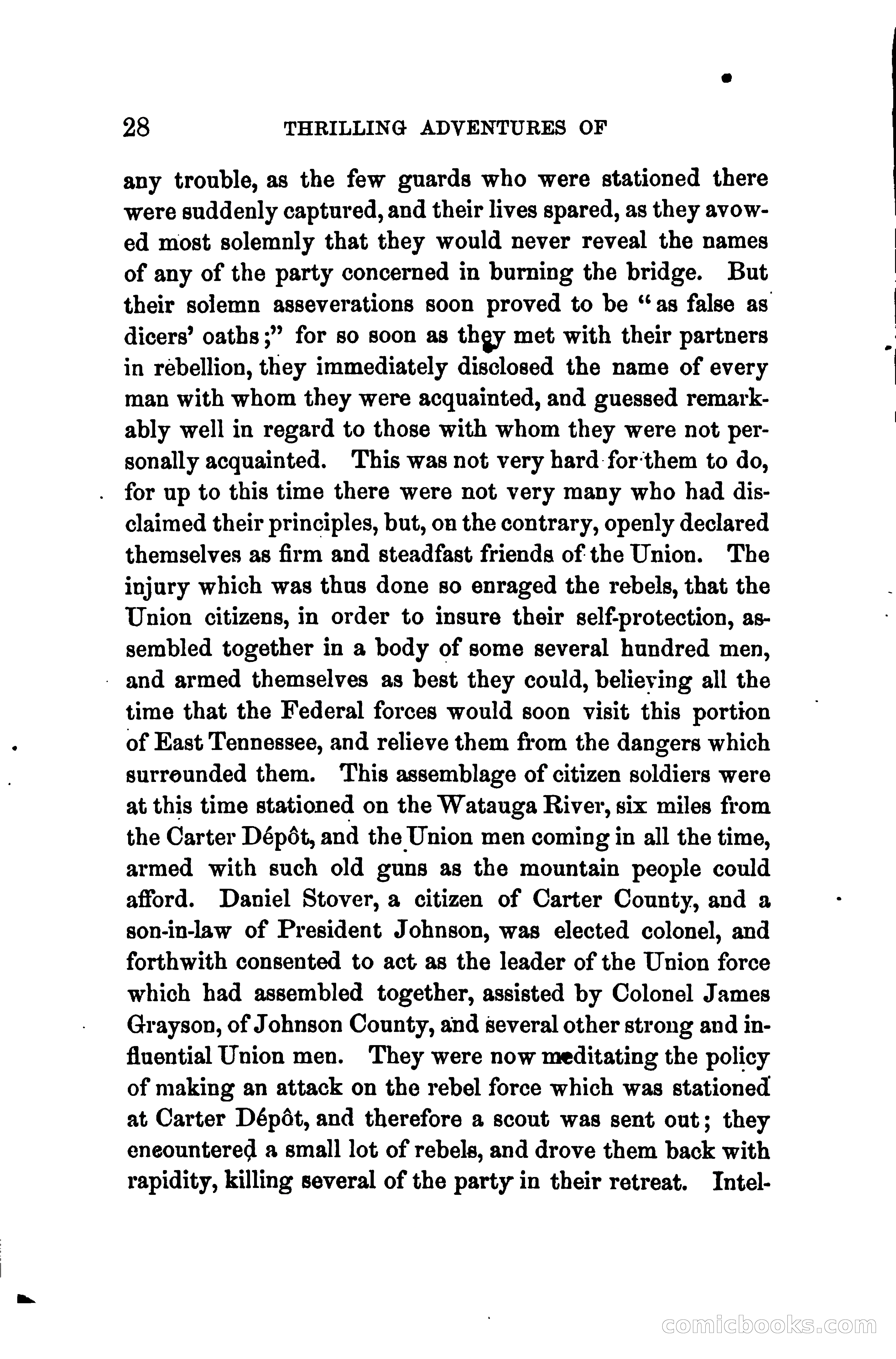 Thrilling Adventures of Daniel Ellis, the Great Union Guide of East Tennessee — page 38 of 399