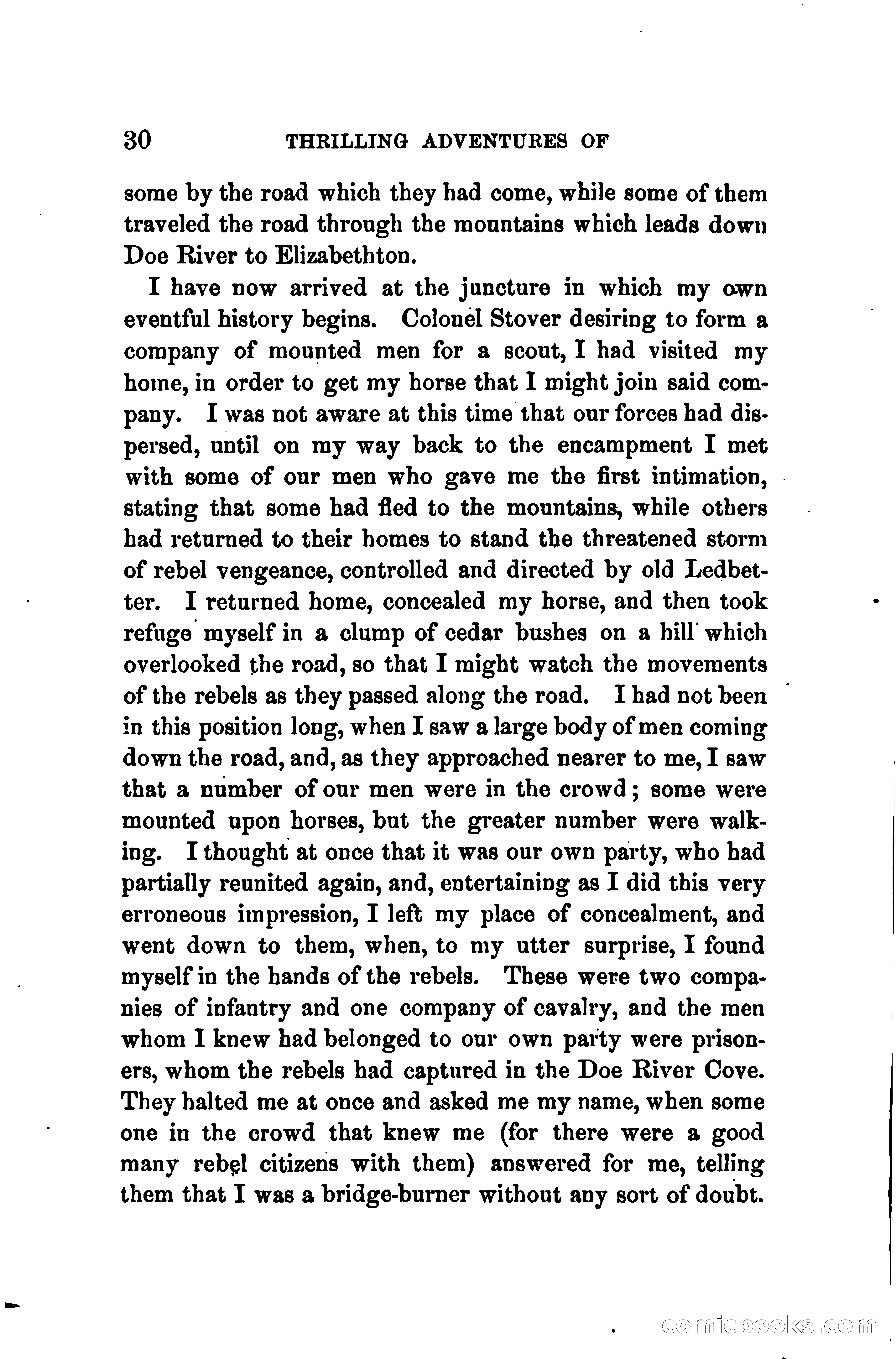 Thrilling Adventures of Daniel Ellis, the Great Union Guide of East Tennessee — page 40 of 399