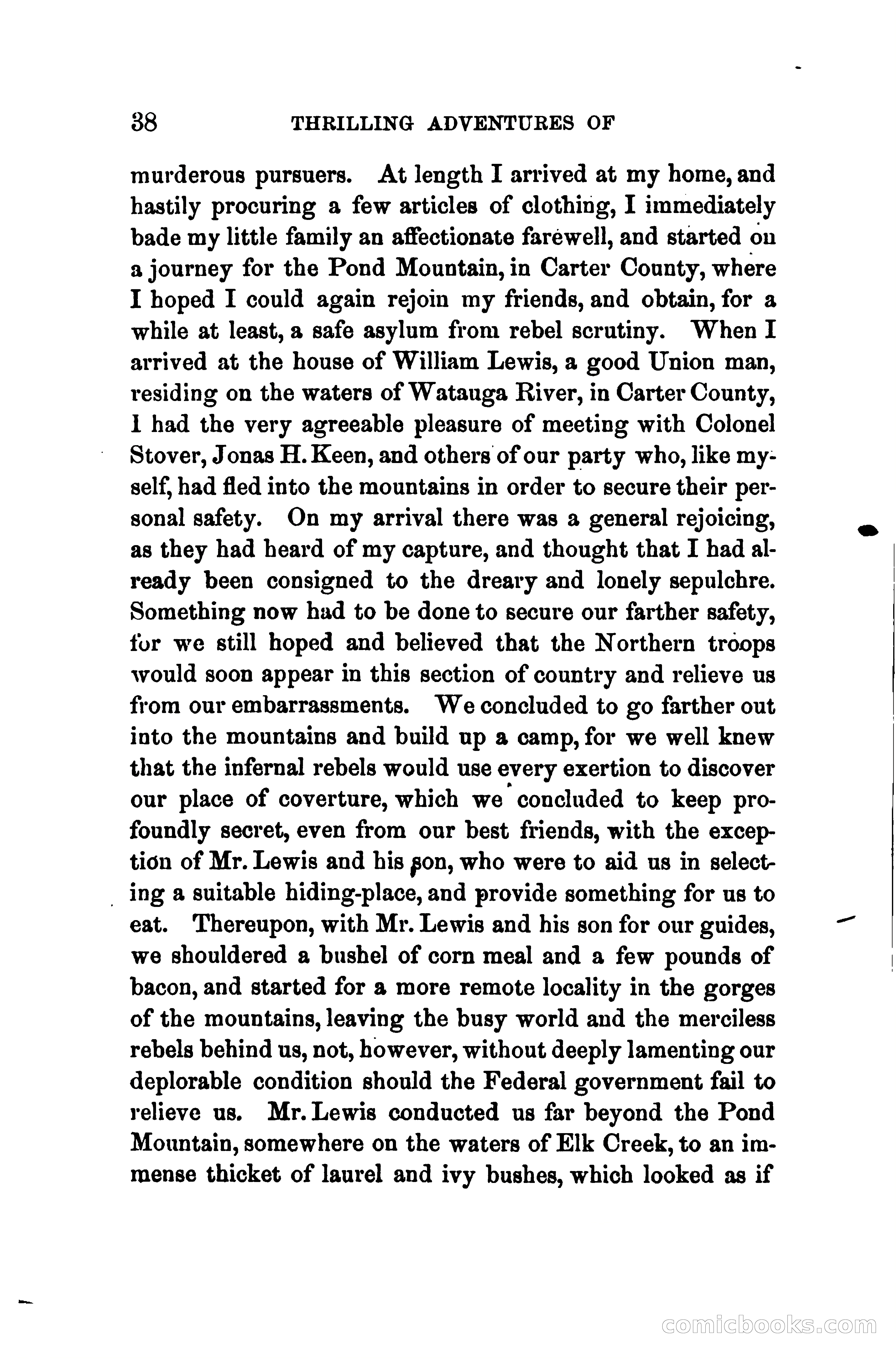 Thrilling Adventures of Daniel Ellis, the Great Union Guide of East Tennessee — page 48 of 399