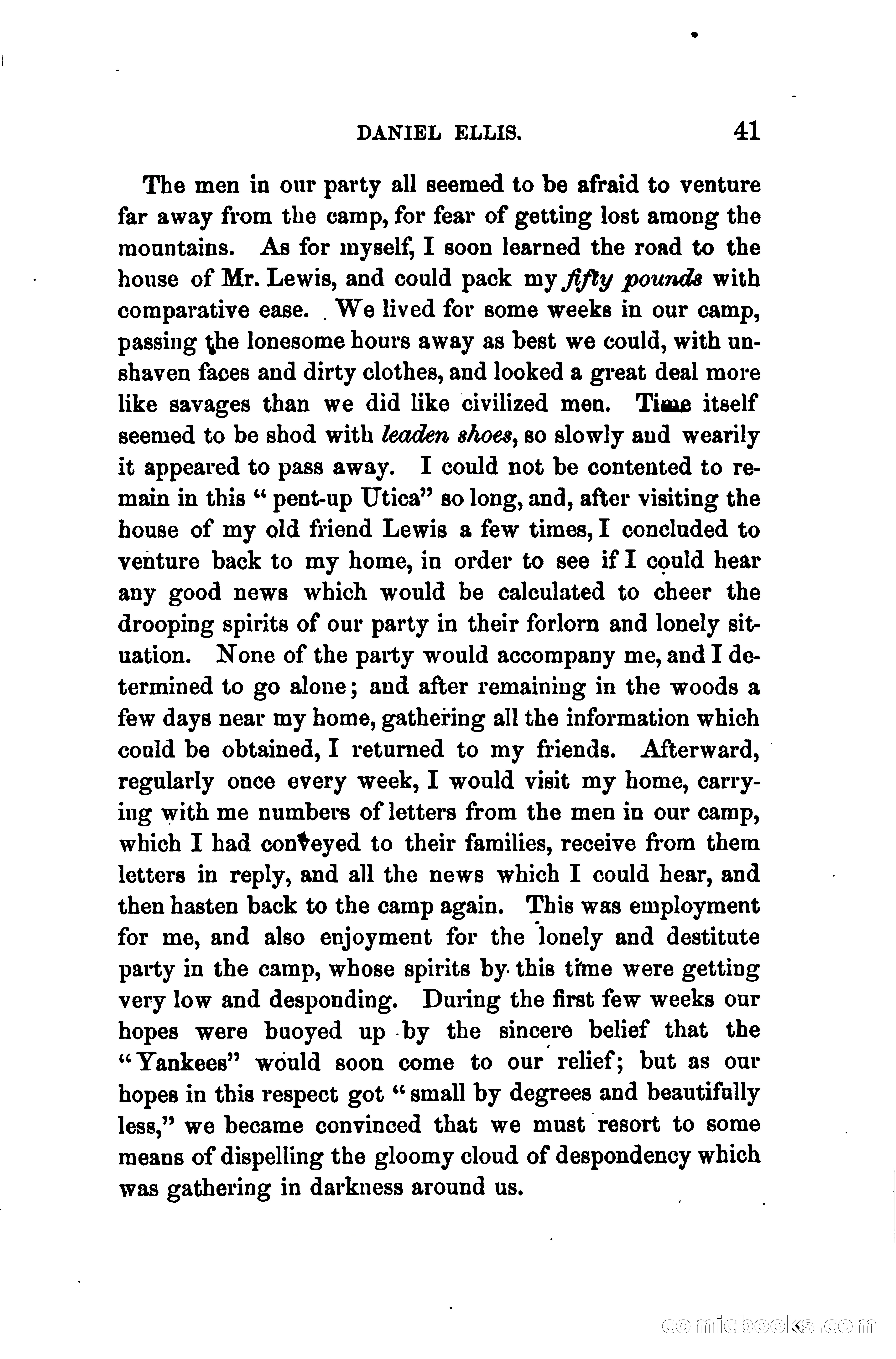 Thrilling Adventures of Daniel Ellis, the Great Union Guide of East Tennessee — page 51 of 399