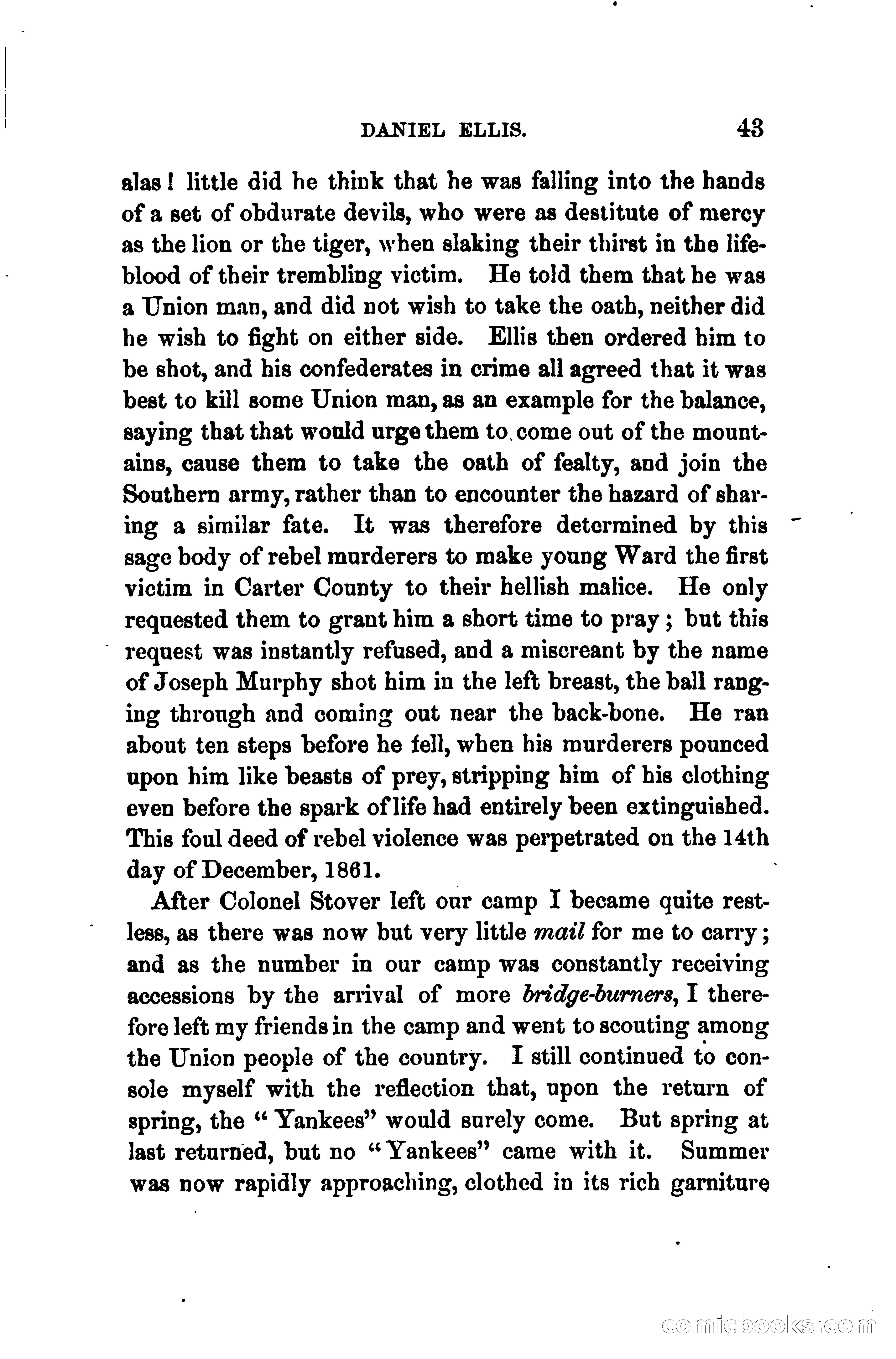 Thrilling Adventures of Daniel Ellis, the Great Union Guide of East Tennessee — page 53 of 399