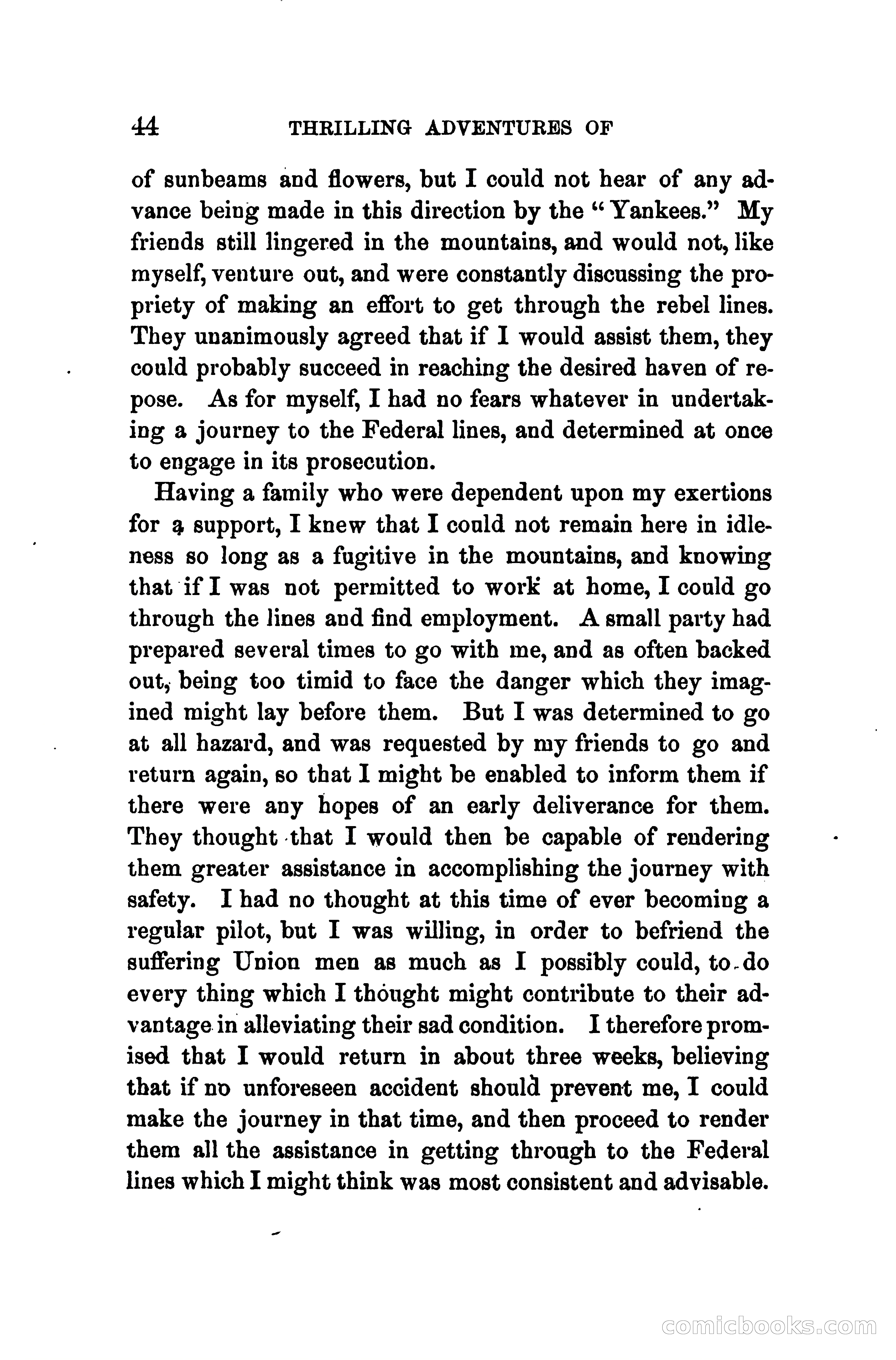Thrilling Adventures of Daniel Ellis, the Great Union Guide of East Tennessee — page 54 of 399