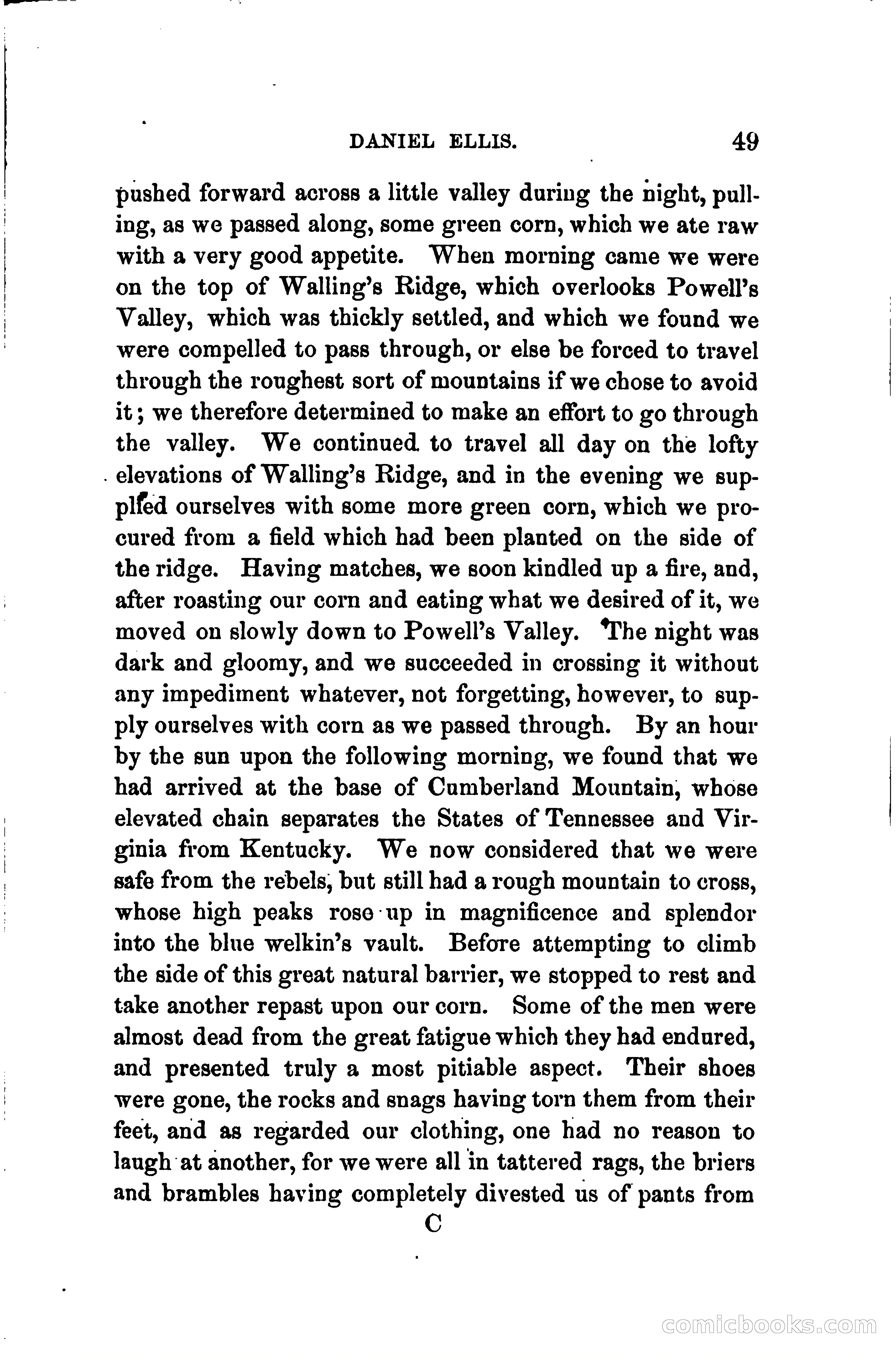 Thrilling Adventures of Daniel Ellis, the Great Union Guide of East Tennessee — page 59 of 399