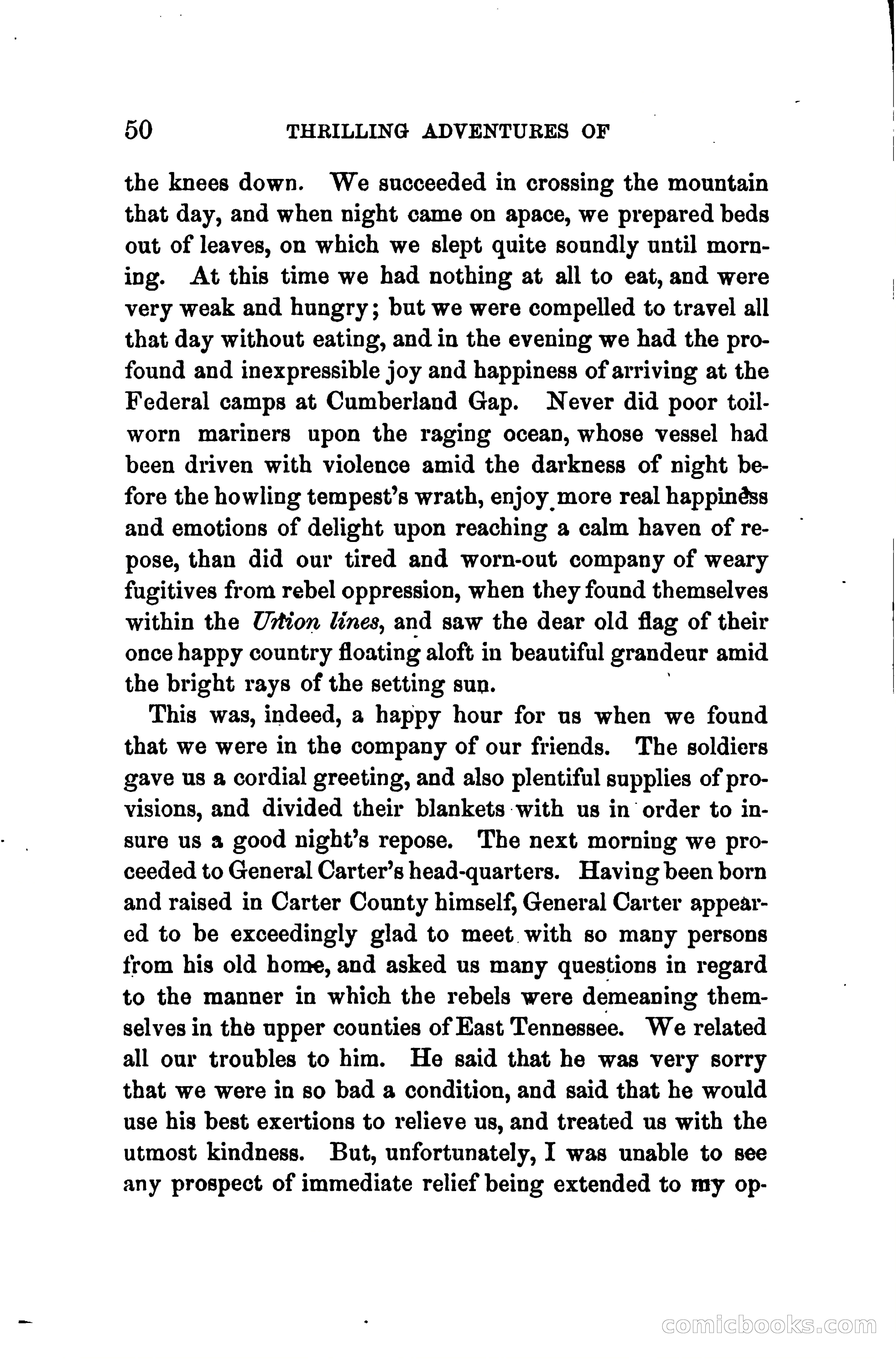 Thrilling Adventures of Daniel Ellis, the Great Union Guide of East Tennessee — page 60 of 399
